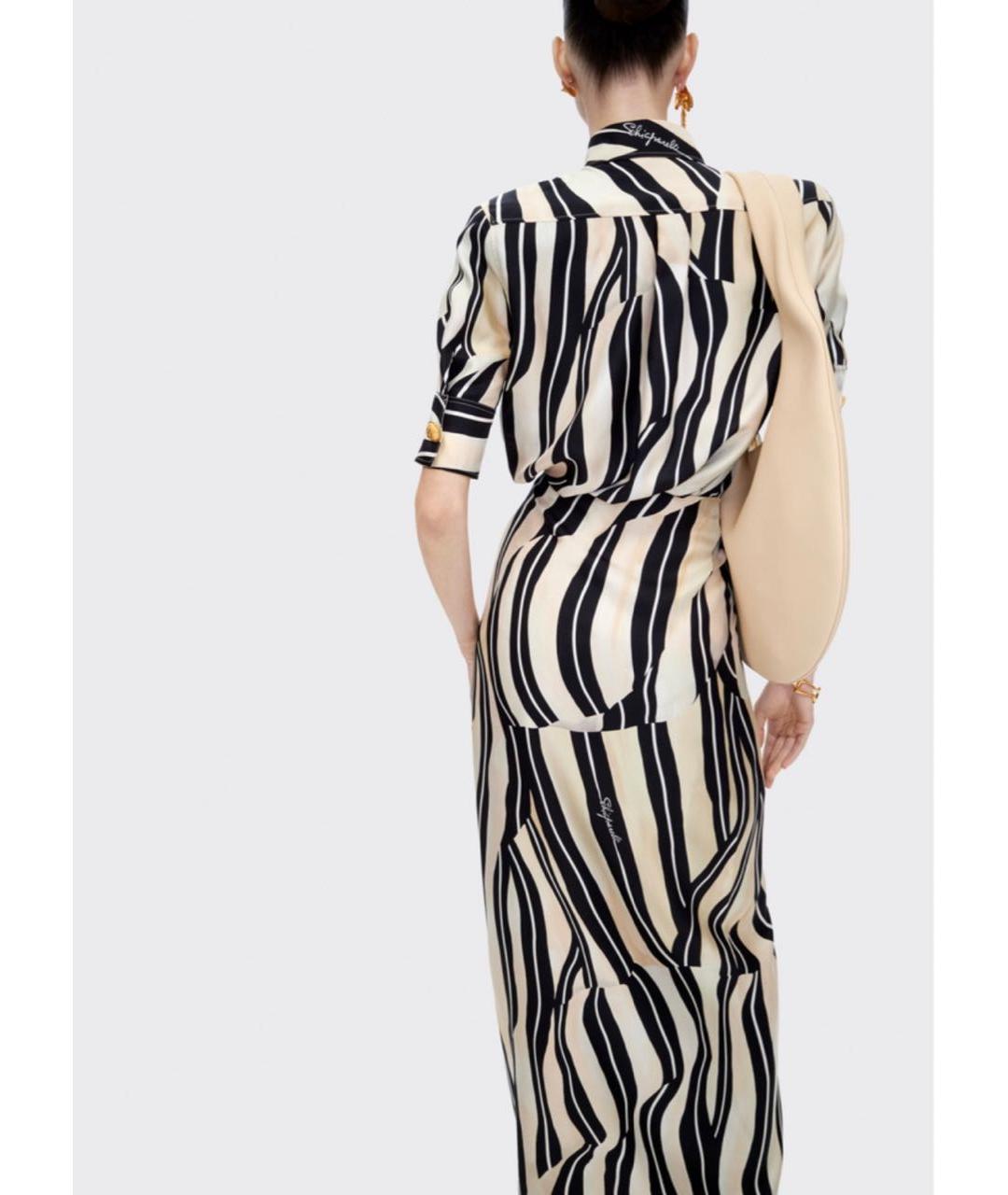 SCHIAPARELLI Бежевая кожаная сумка тоут, фото 5