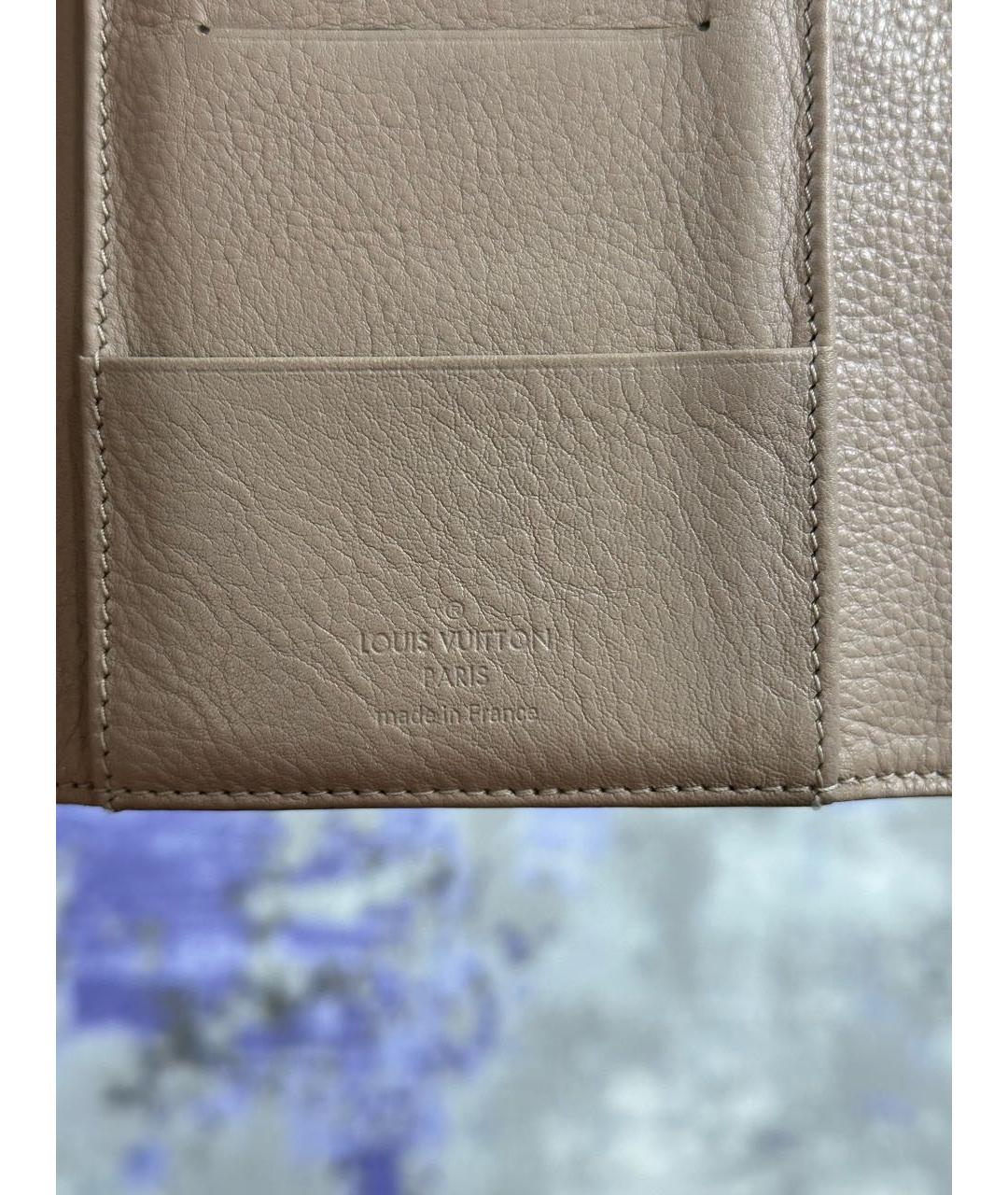 LOUIS VUITTON Кожаный кошелек, фото 6