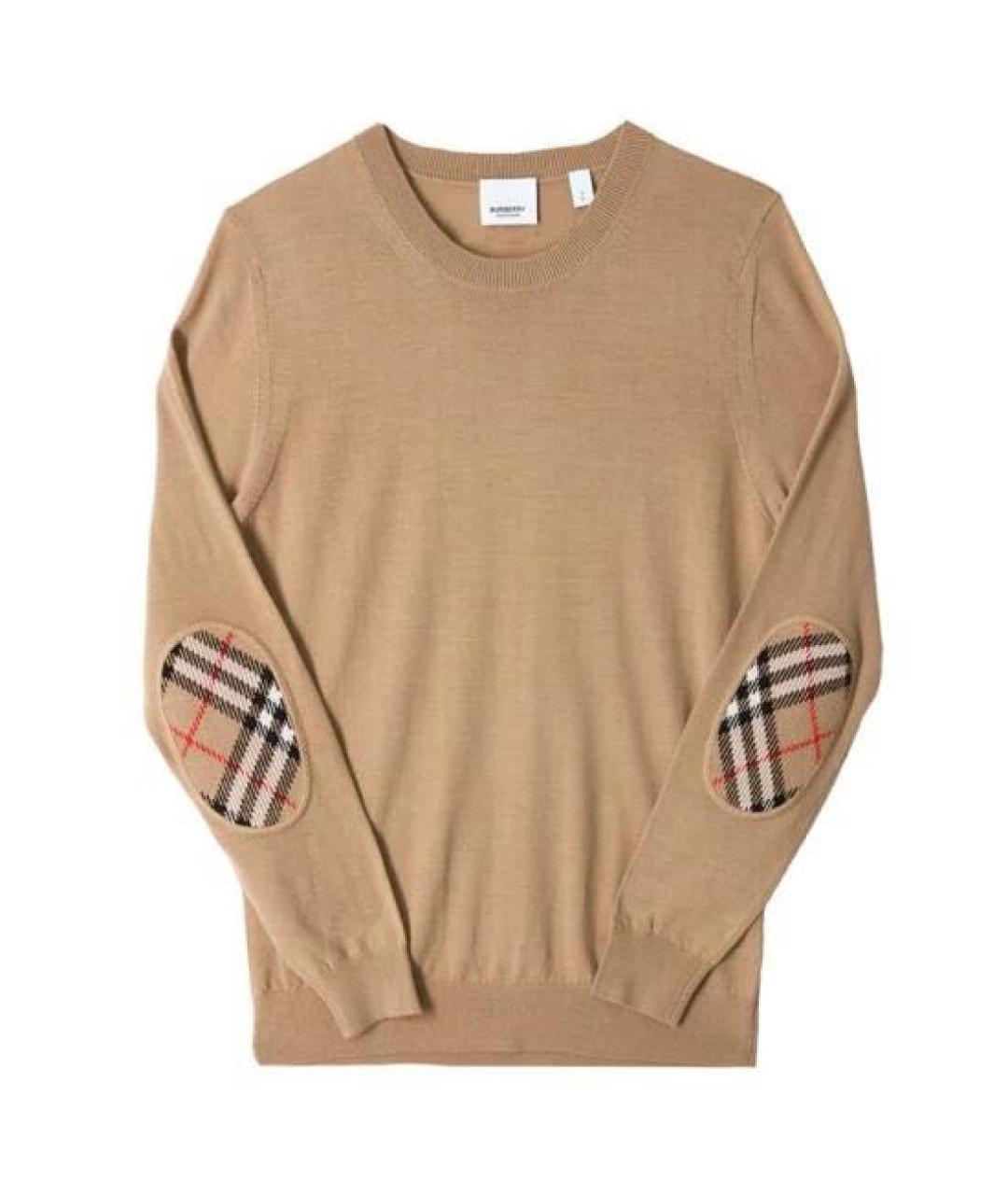 BURBERRY Черный шерстяной джемпер / свитер, фото 1