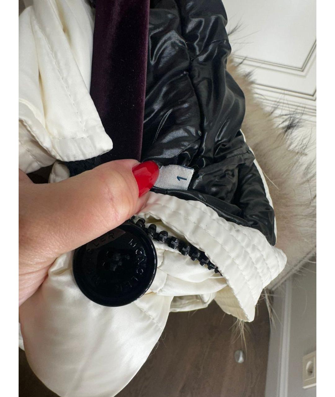 MONCLER Белый жилет, фото 6