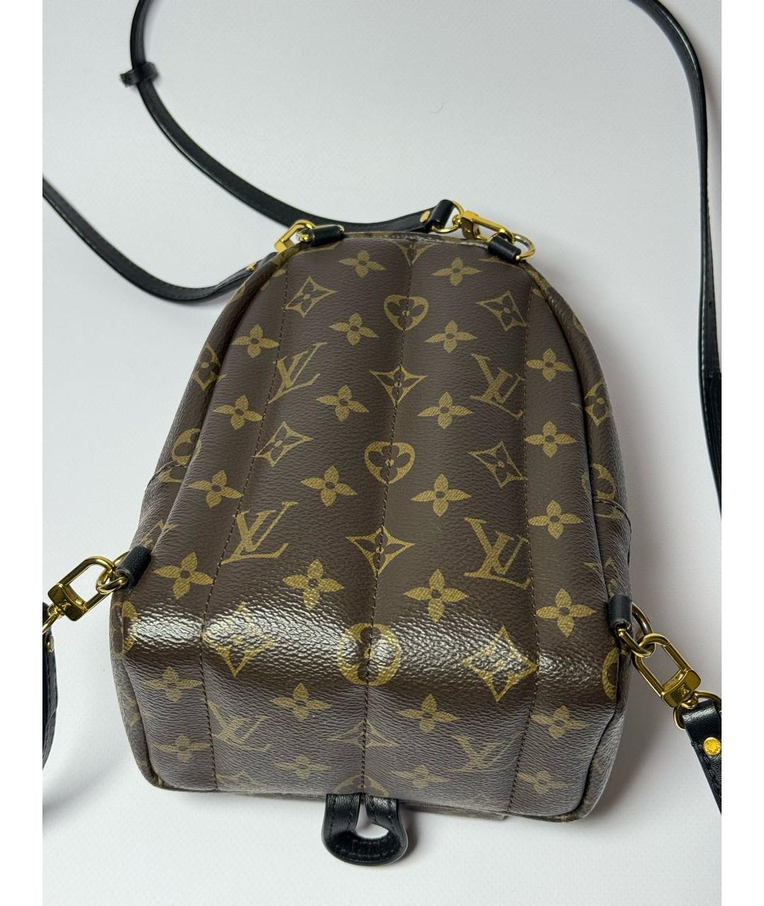 LOUIS VUITTON Коричневый рюкзак, фото 7