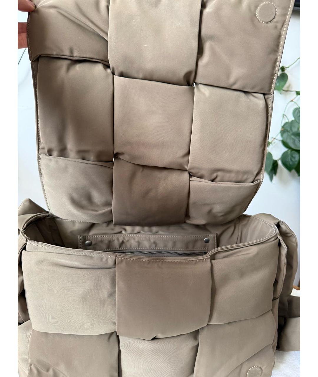 BOTTEGA VENETA Хаки сумка на плечо, фото 7