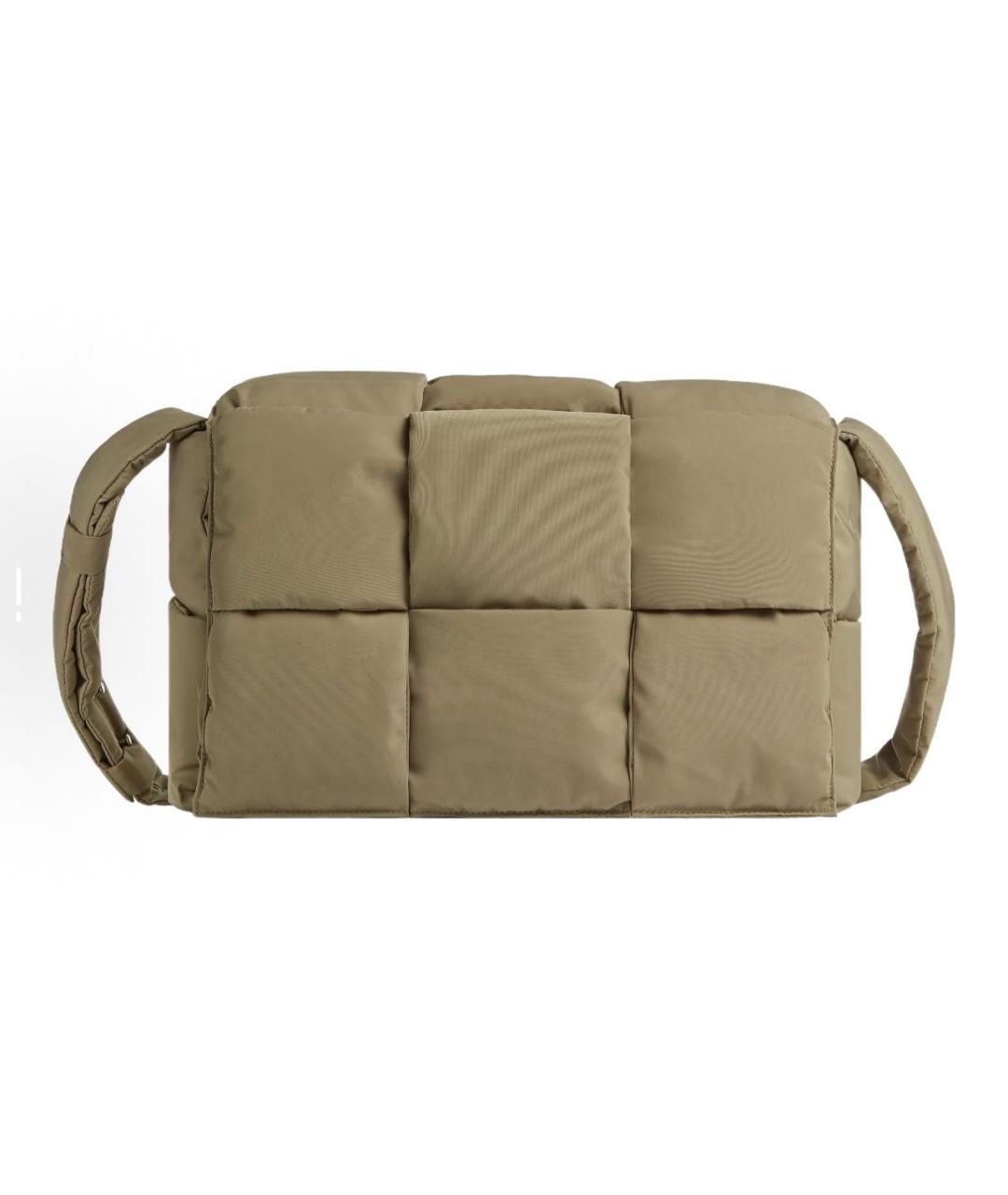 BOTTEGA VENETA Хаки сумка на плечо, фото 1