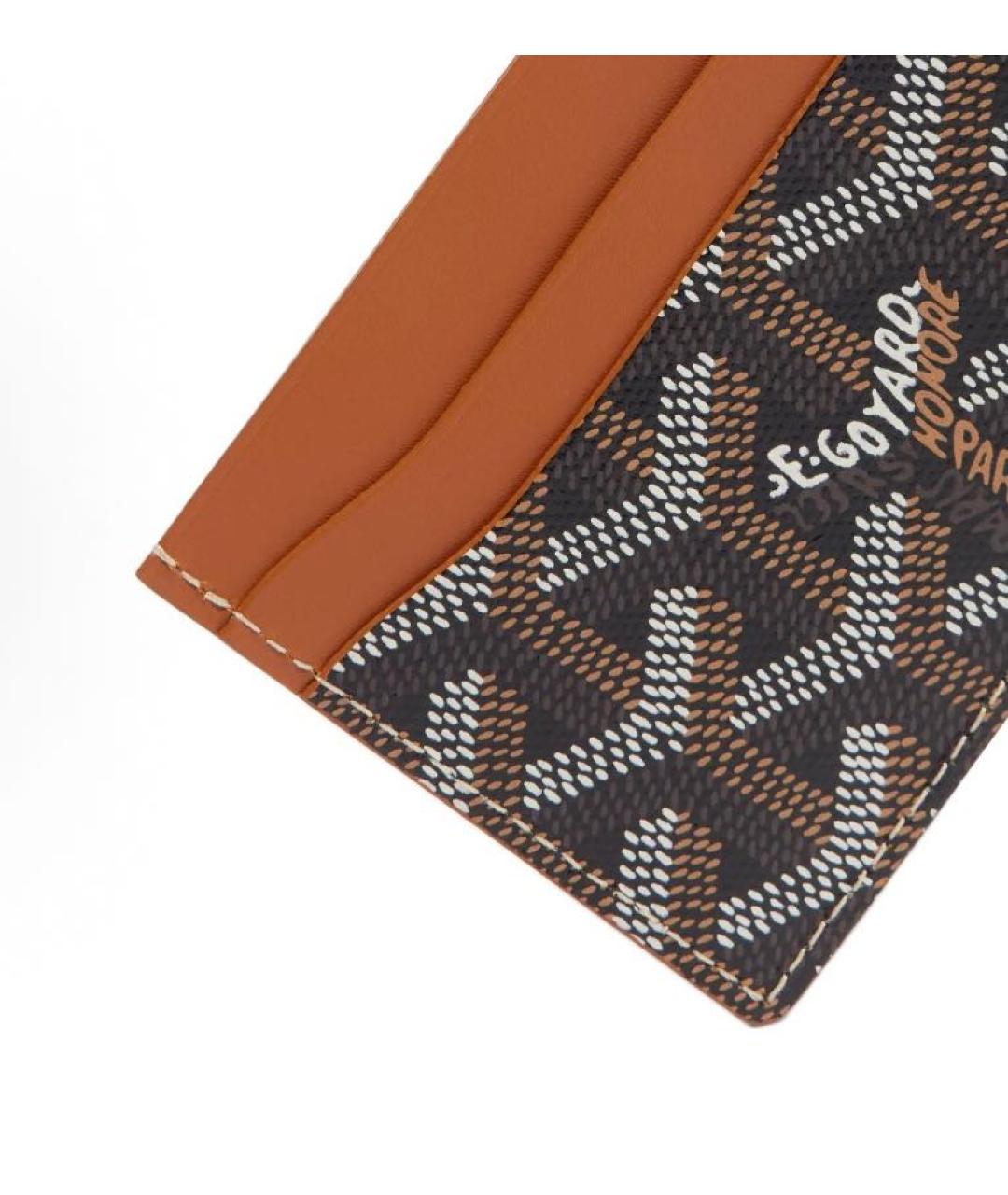 GOYARD Коричневый кардхолдер, фото 3