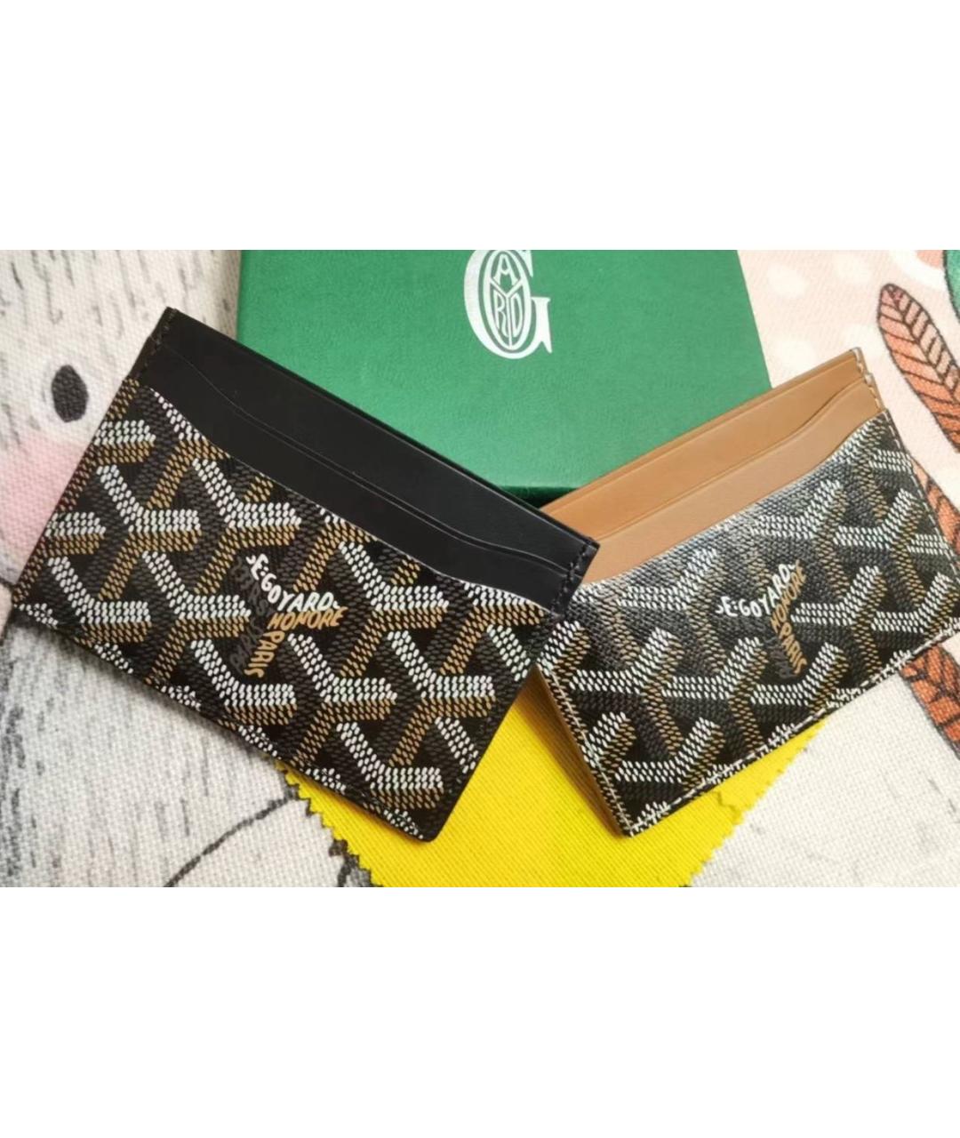 GOYARD Коричневый кардхолдер, фото 5