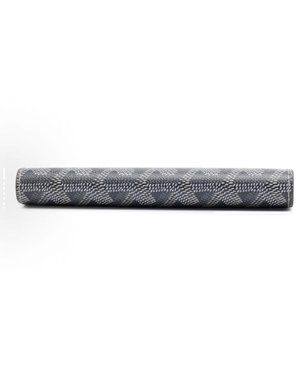 GOYARD Серый кошелек, фото 4