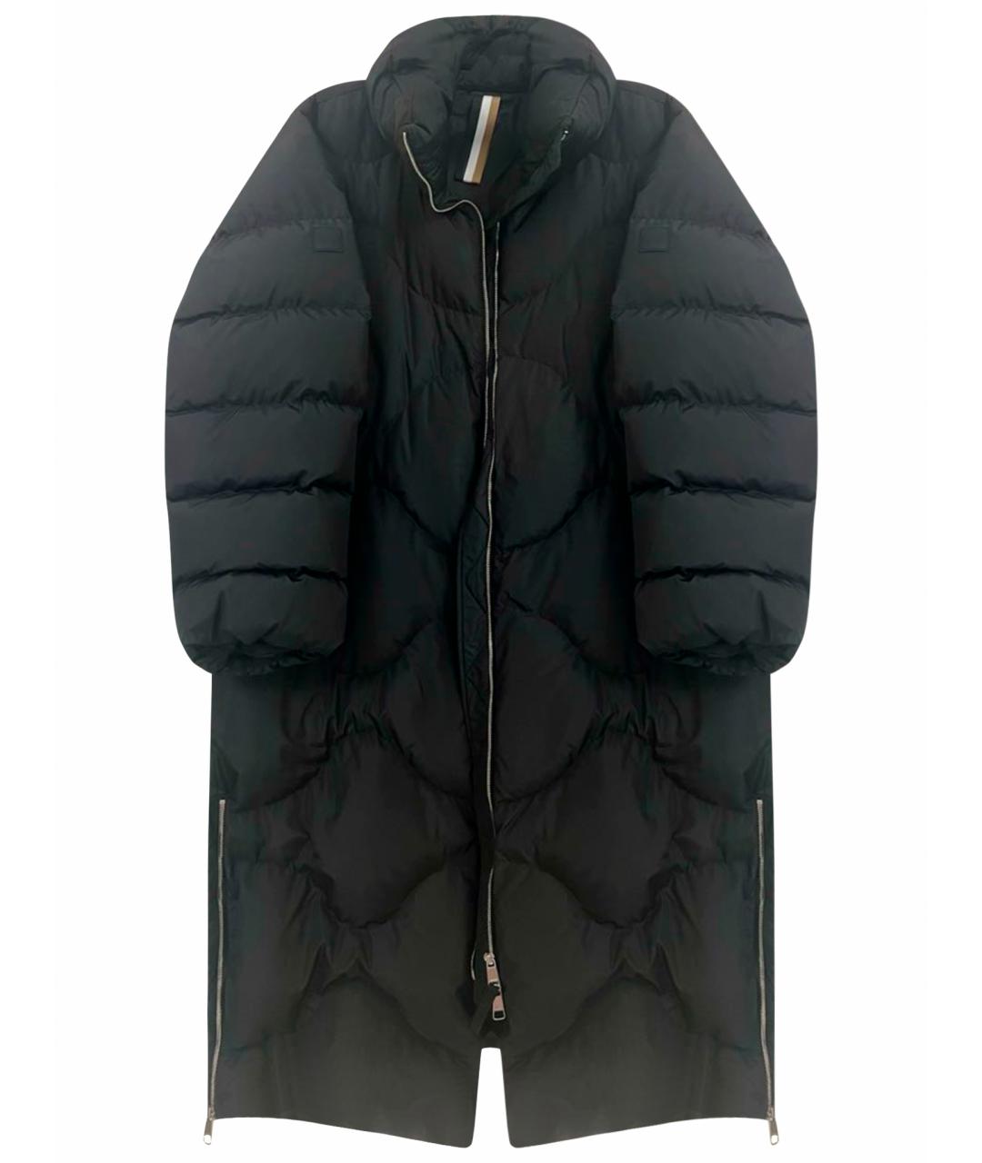 HUGO BOSS Черный полиэстеровый пуховик, фото 1