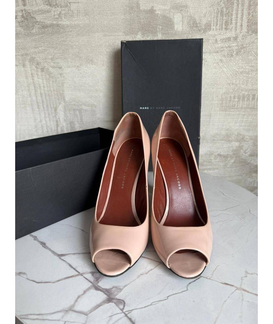 MARC JACOBS Розовые туфли из лакированной кожи, фото 2