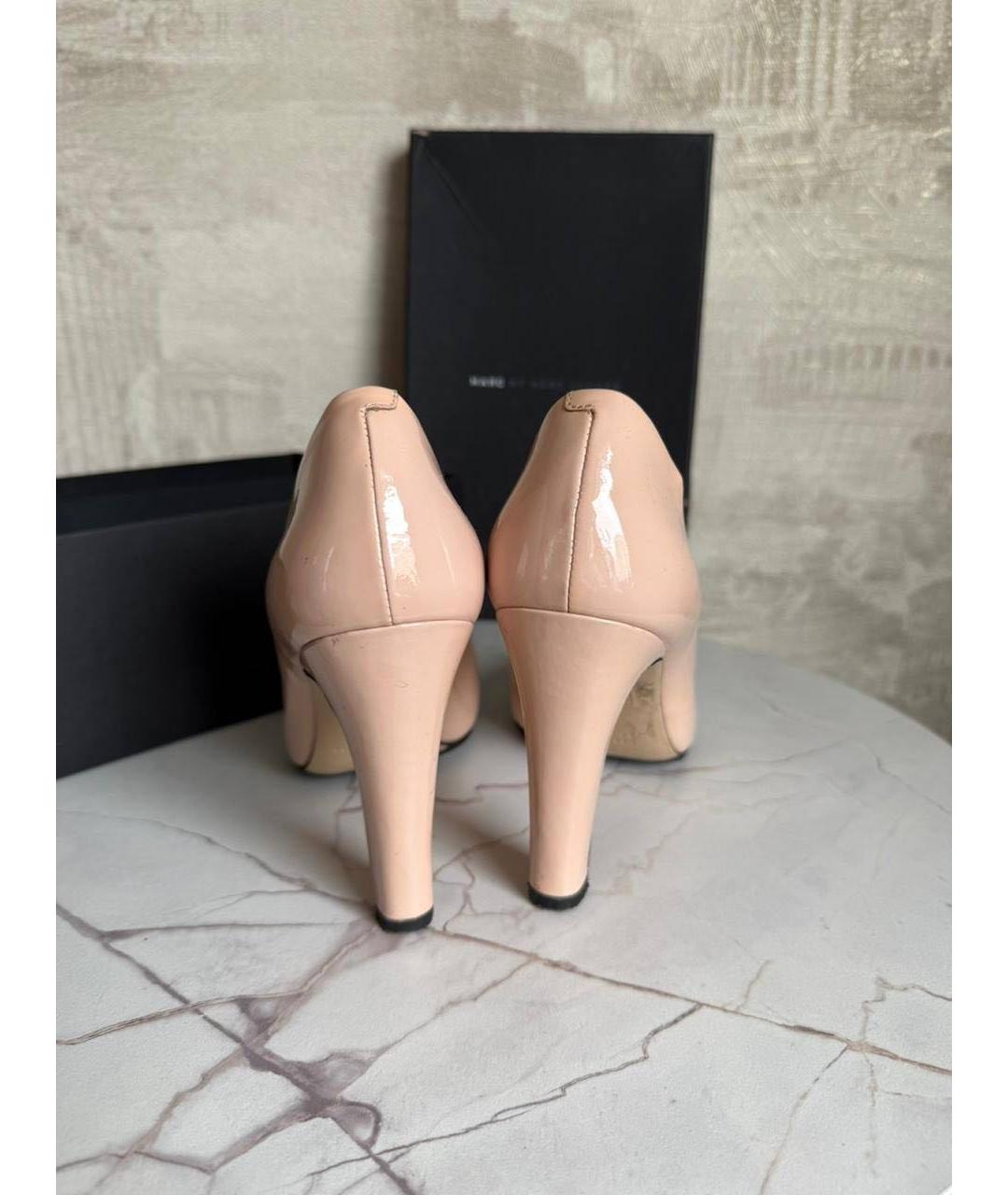 MARC JACOBS Розовые туфли из лакированной кожи, фото 4