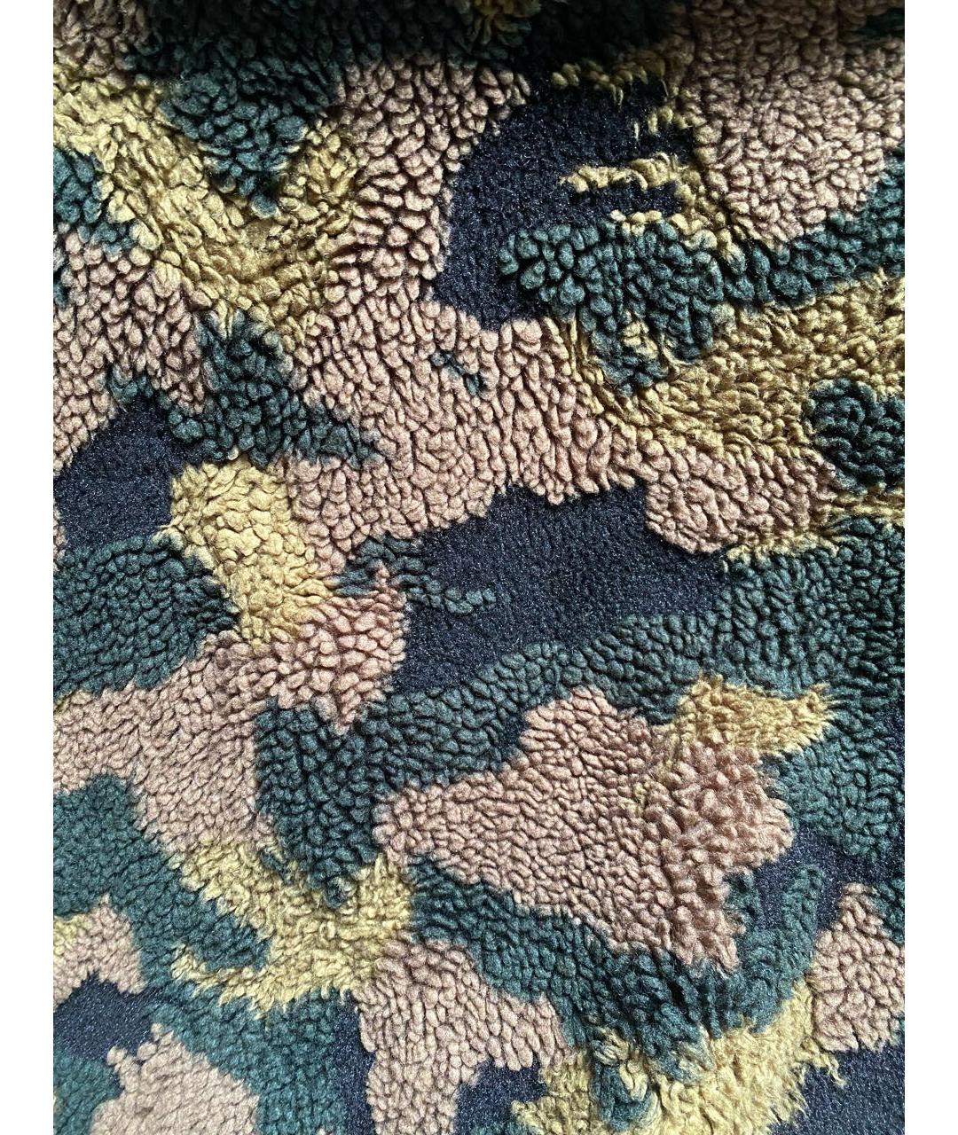 LOUIS VUITTON Хаки шерстяная куртка, фото 4