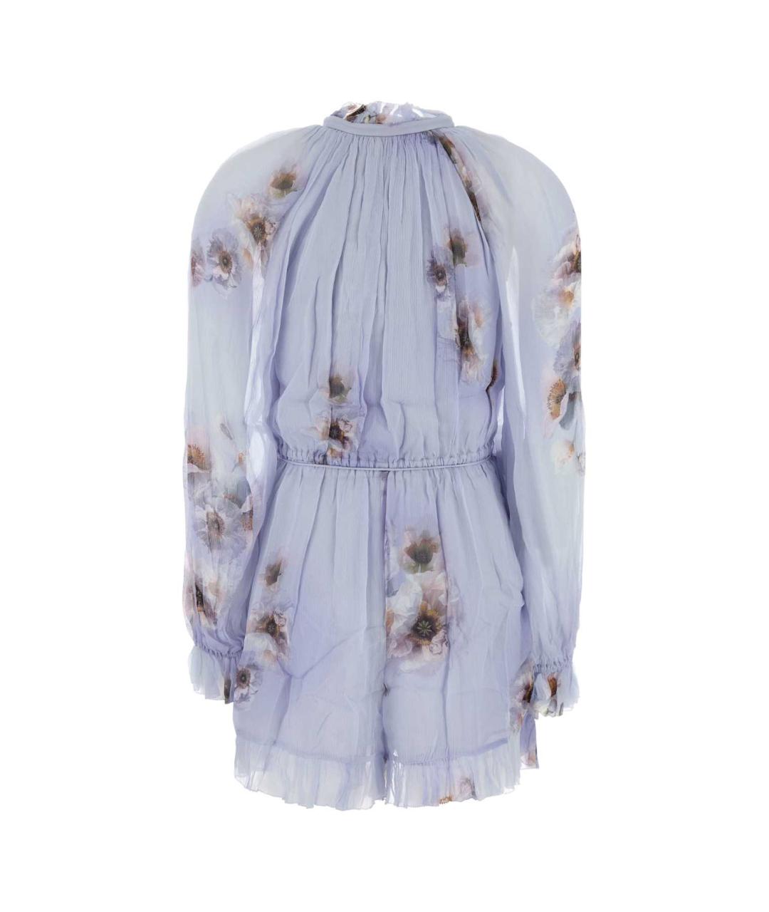 ZIMMERMANN Фиолетовое вискозное платье, фото 2