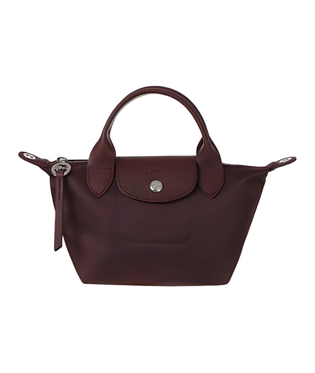 LONGCHAMP Красная сумка с короткими ручками, фото 2