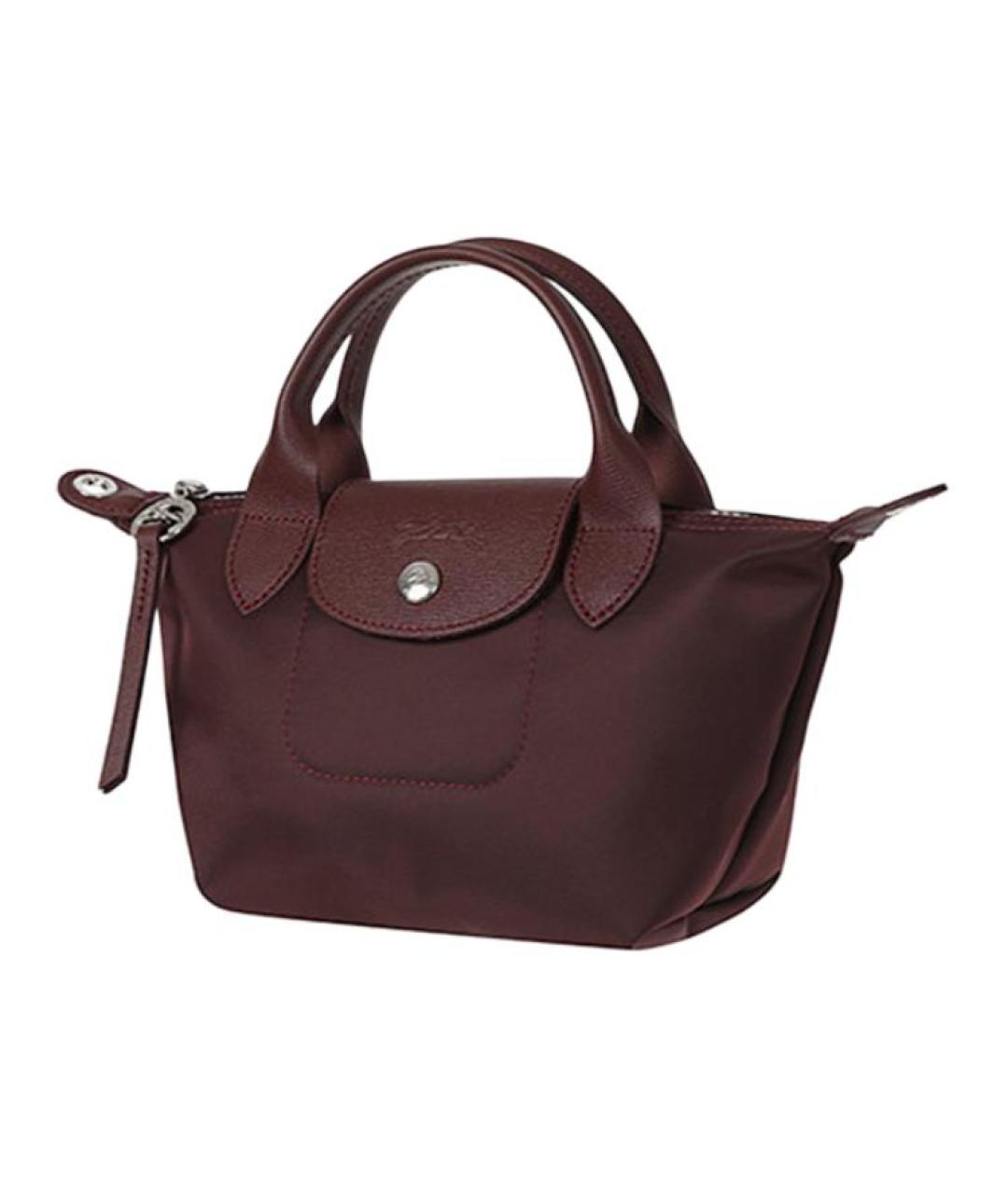 LONGCHAMP Красная сумка с короткими ручками, фото 3