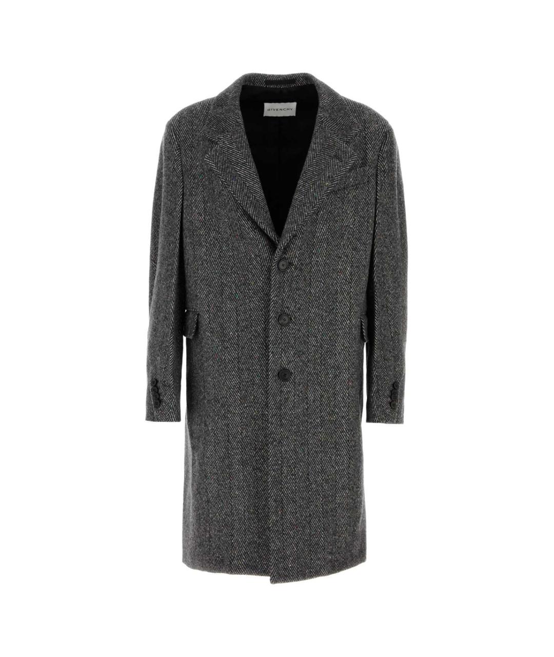 GIVENCHY Мульти шерстяное пальто, фото 1