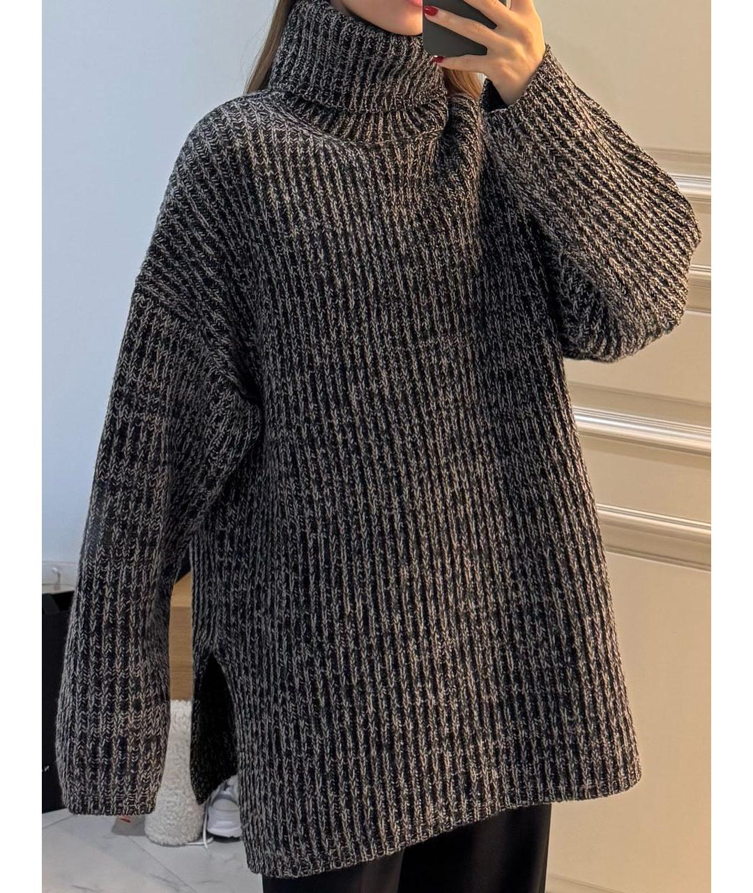 ACNE STUDIOS Серый шерстяной джемпер / свитер, фото 8
