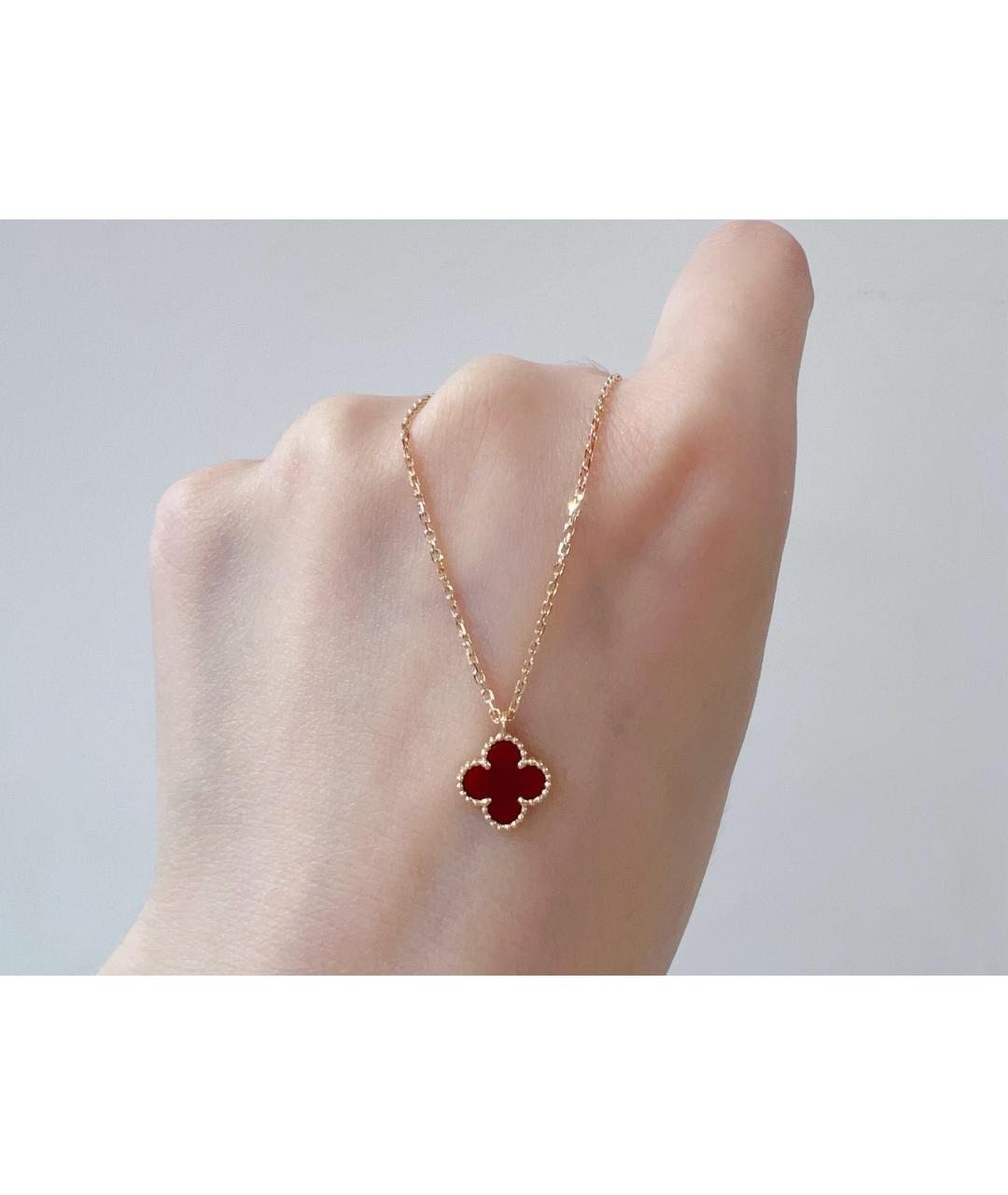 VAN CLEEF & ARPELS Красное колье из розового золота, фото 2