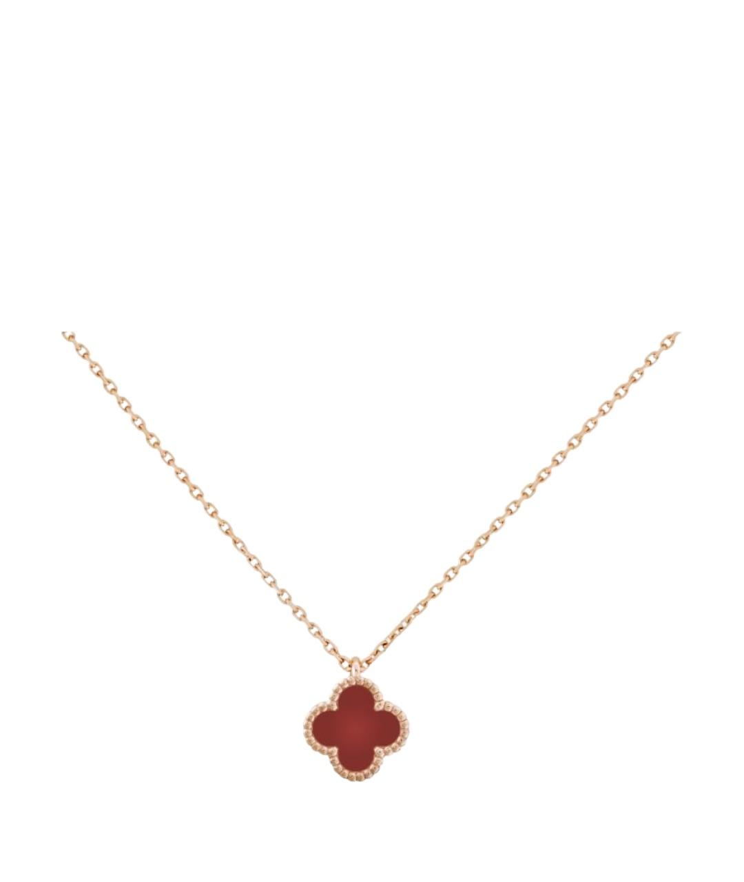 VAN CLEEF & ARPELS Красное колье из розового золота, фото 1