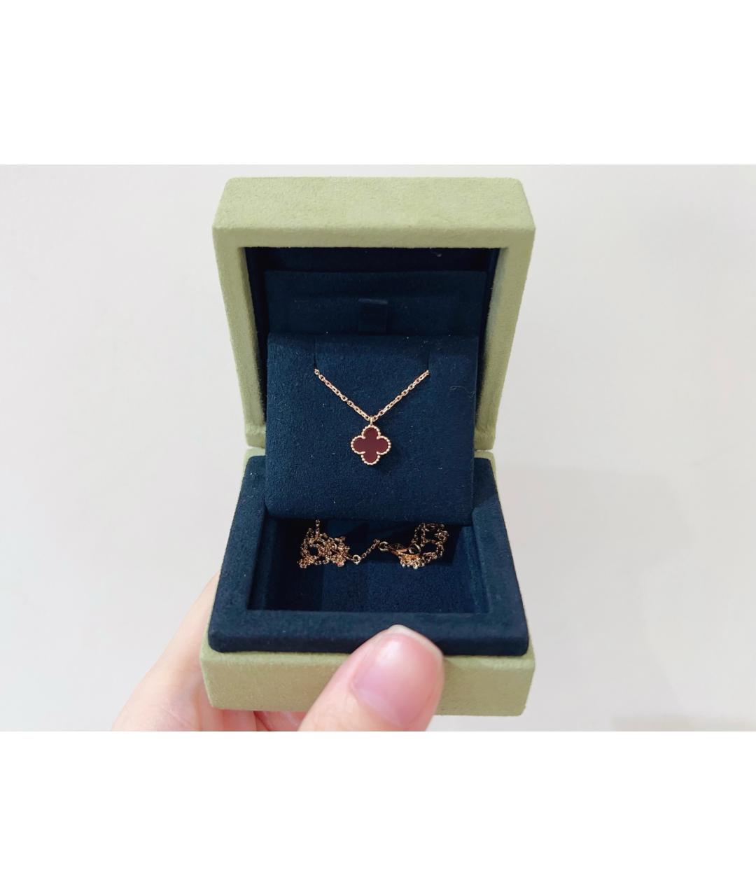 VAN CLEEF & ARPELS Красное колье из розового золота, фото 3