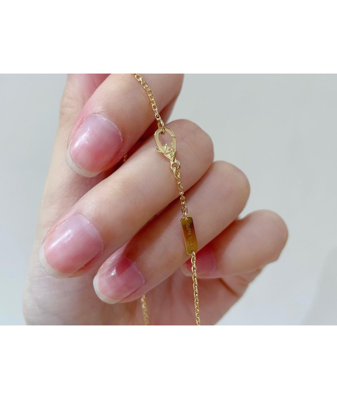 VAN CLEEF & ARPELS Черное колье из желтого золота, фото 5