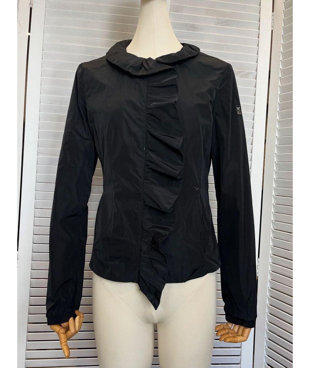 ARMANI JEANS Черная куртка, фото 9