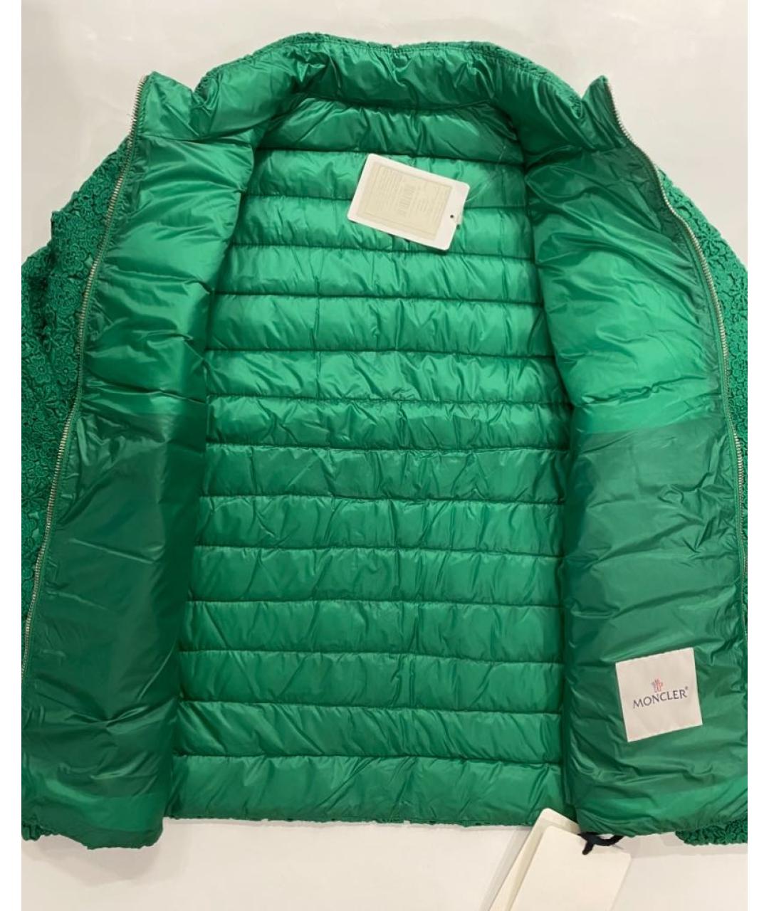 MONCLER Зеленая куртка, фото 3