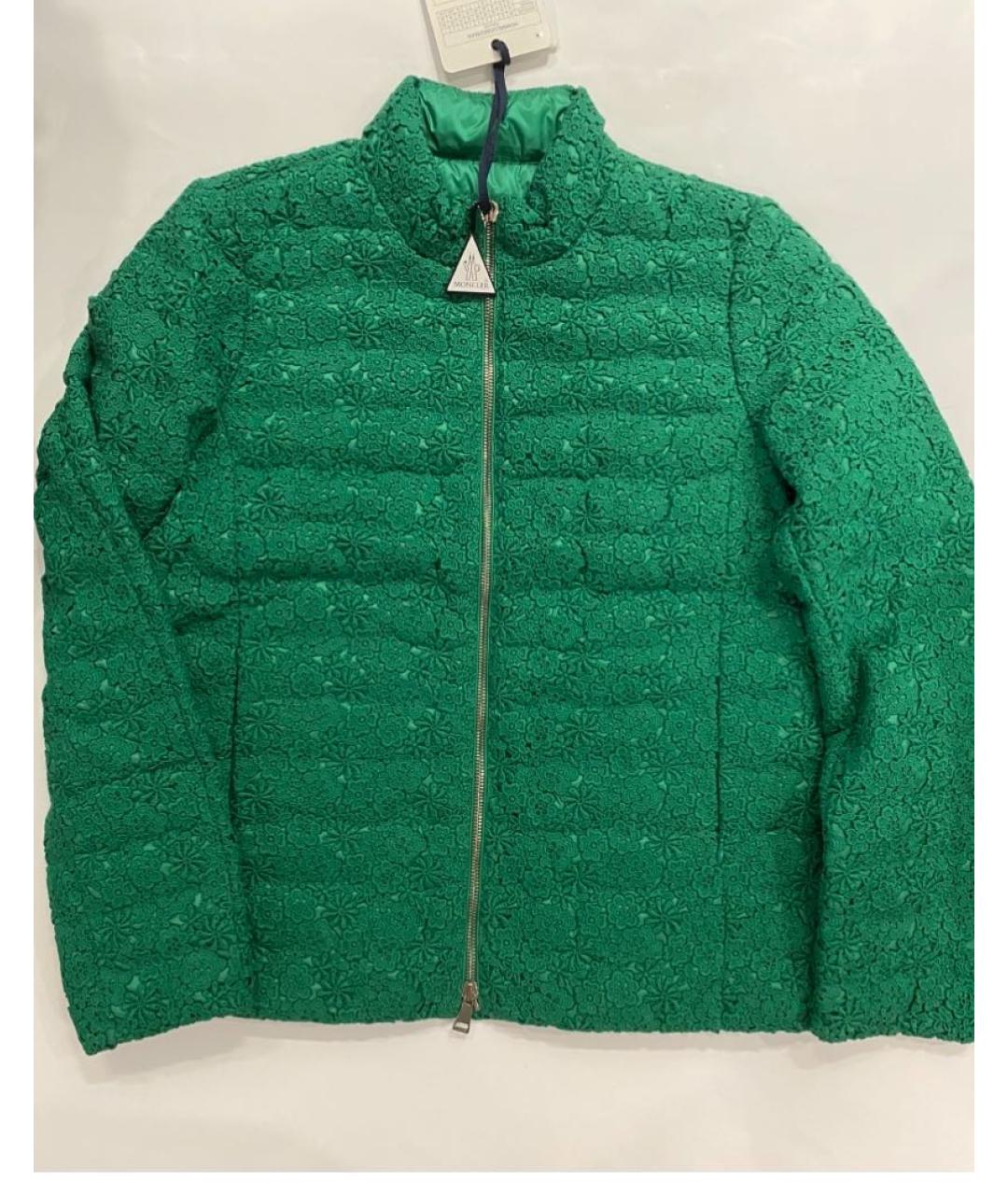 MONCLER Зеленая куртка, фото 9