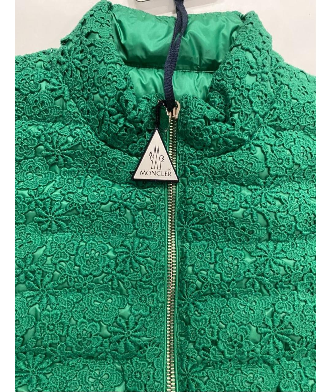 MONCLER Зеленая куртка, фото 2