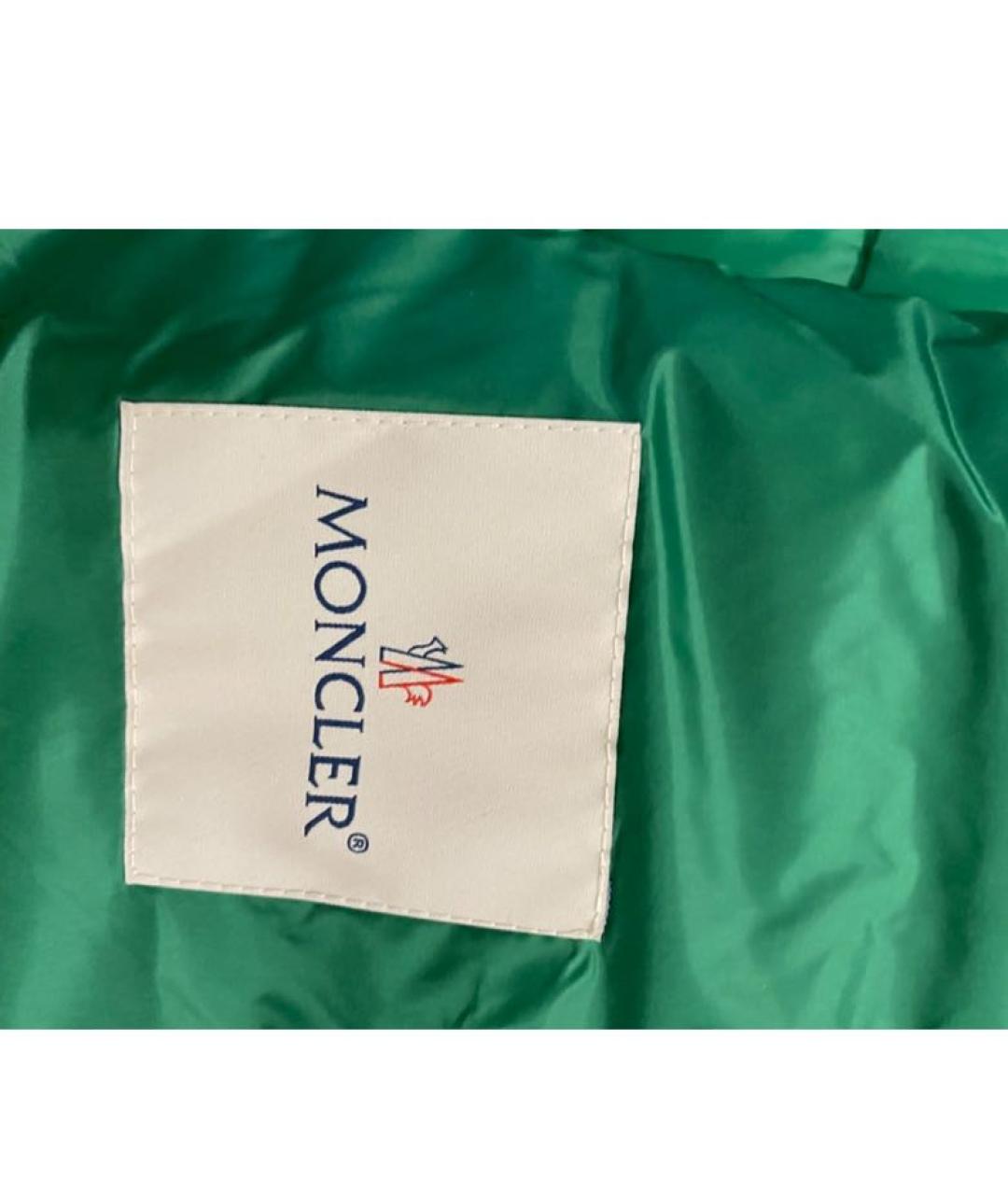MONCLER Зеленая куртка, фото 6