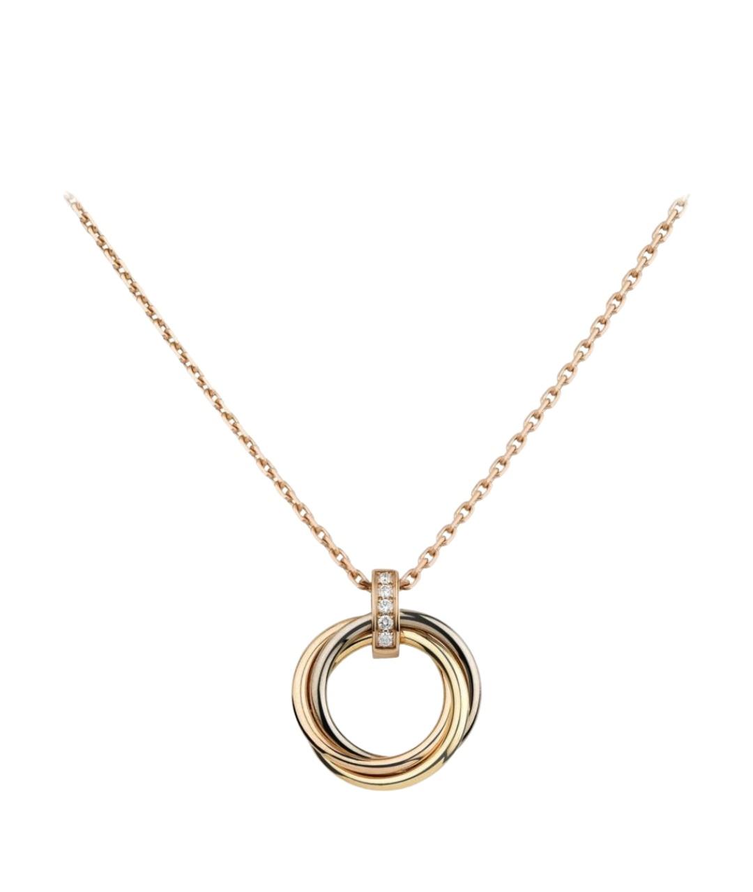 CARTIER Мульти колье из розового золота, фото 1