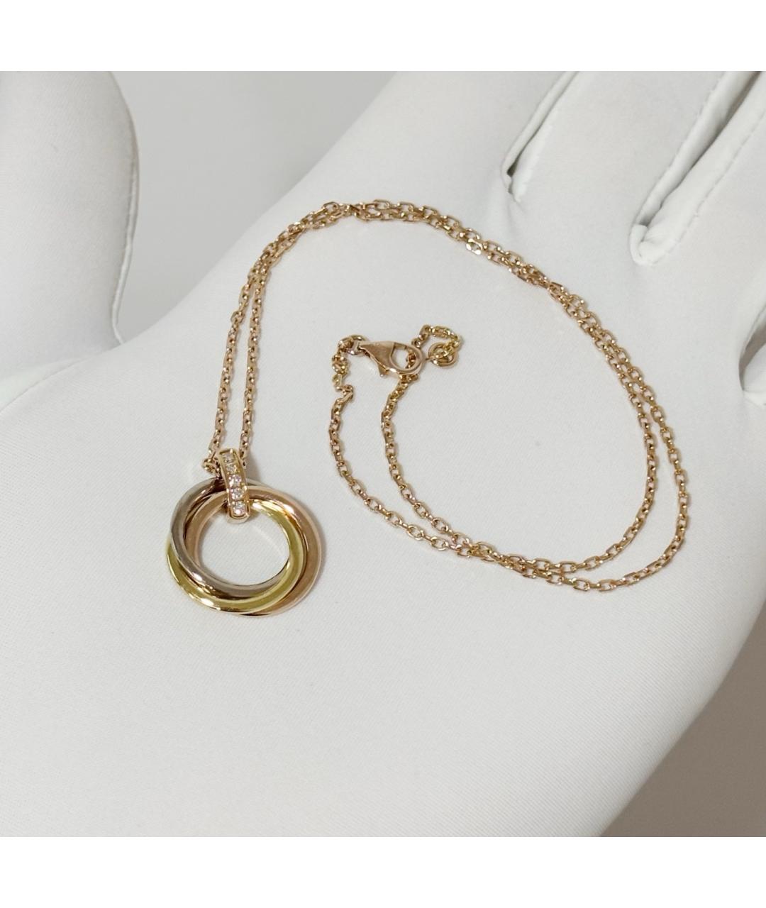 CARTIER Мульти колье из розового золота, фото 6