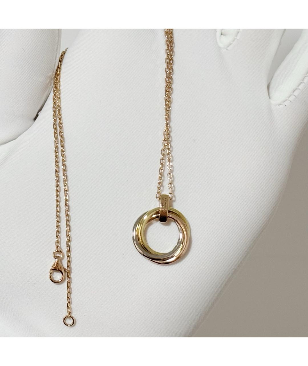 CARTIER Мульти колье из розового золота, фото 5