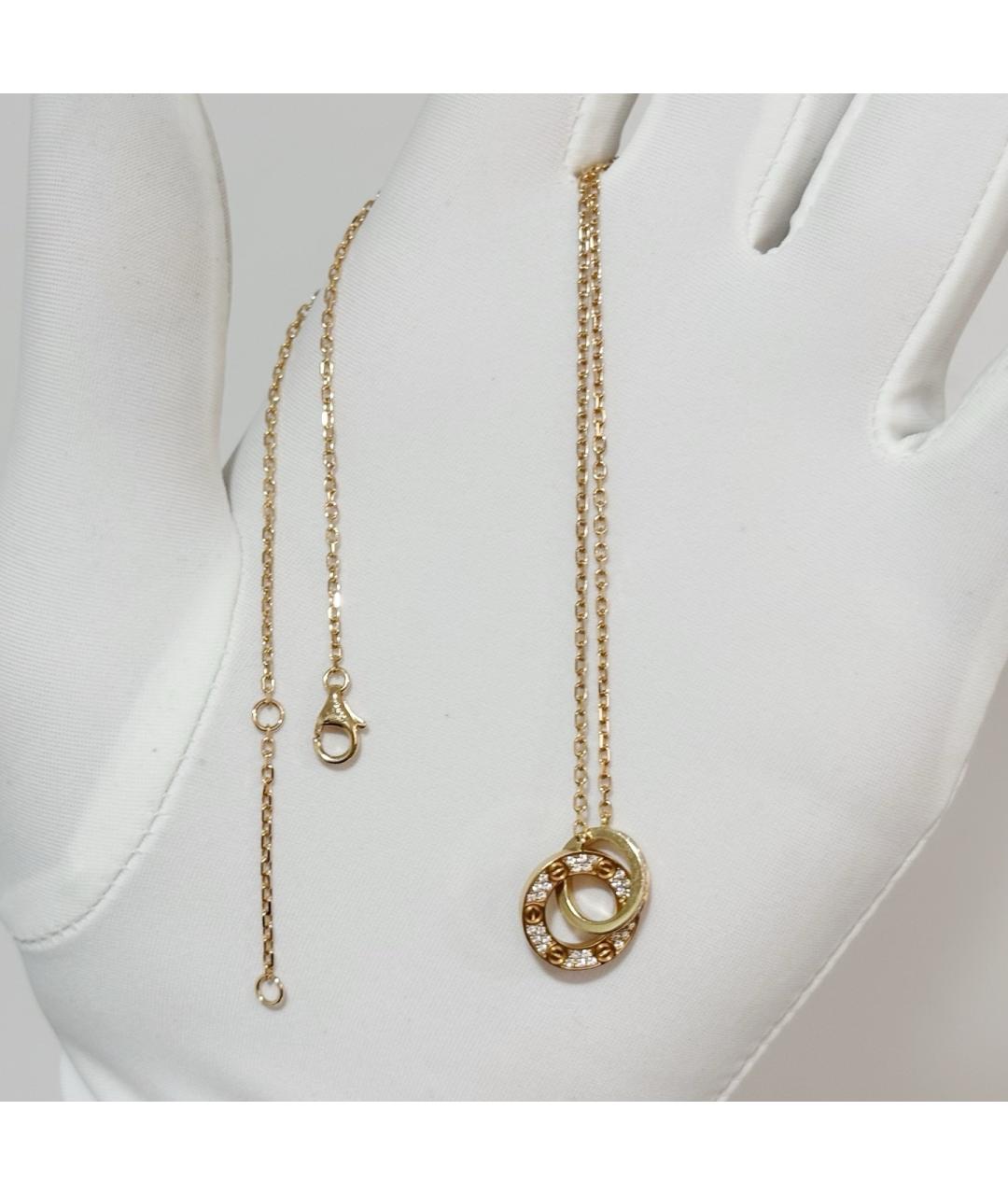 CARTIER Розовое колье из розового золота, фото 4