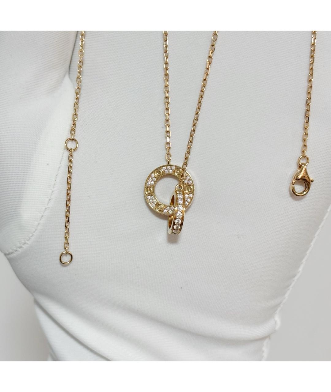 CARTIER Розовое колье из розового золота, фото 3