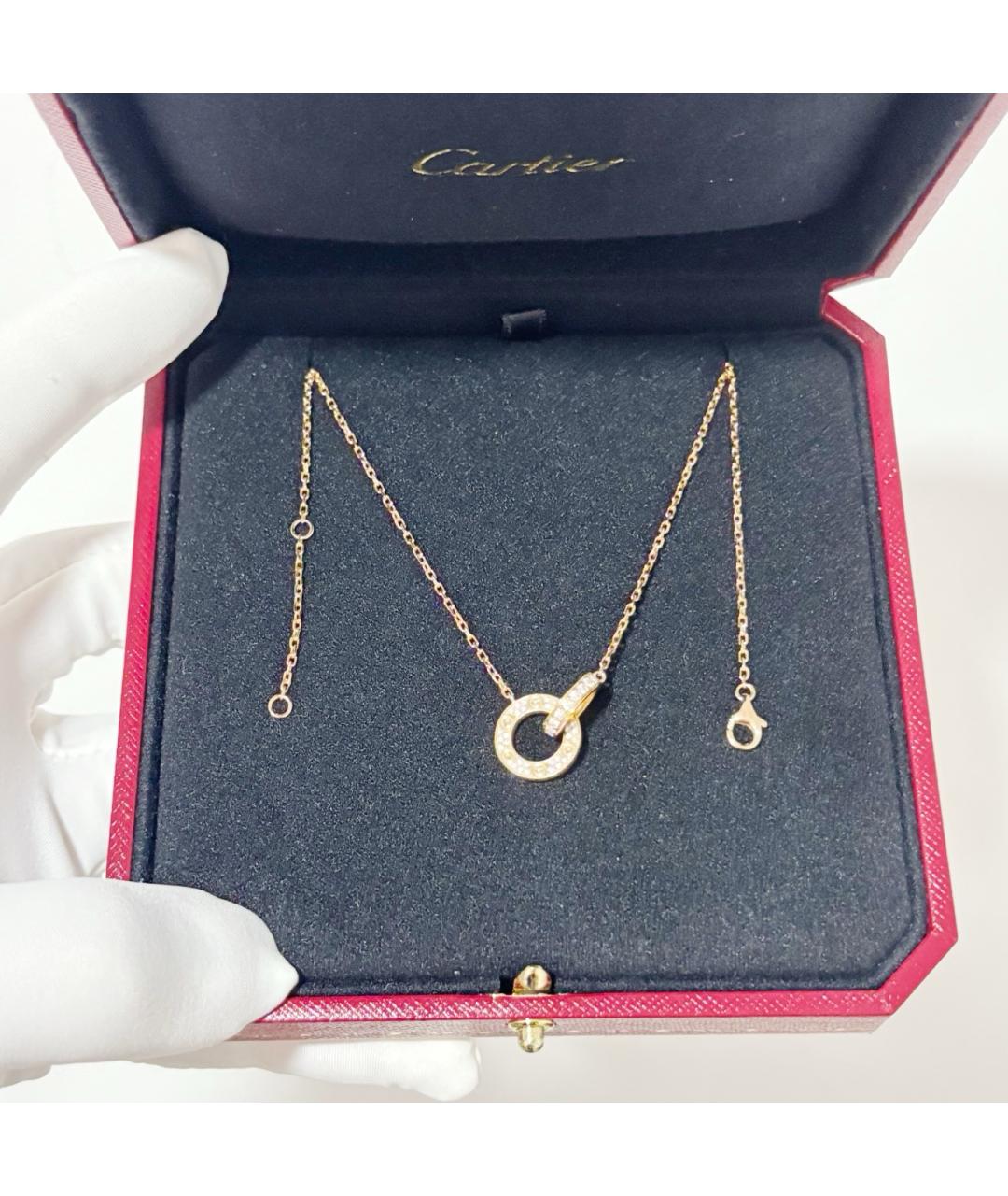 CARTIER Розовое колье из розового золота, фото 2