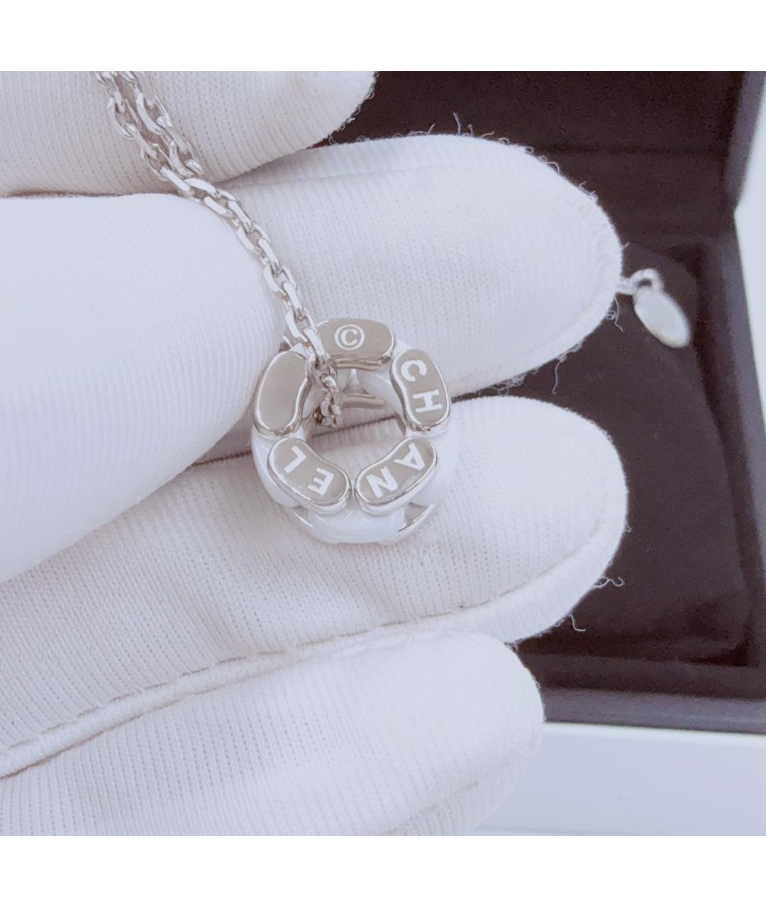 CHANEL Белое колье из белого золота, фото 4