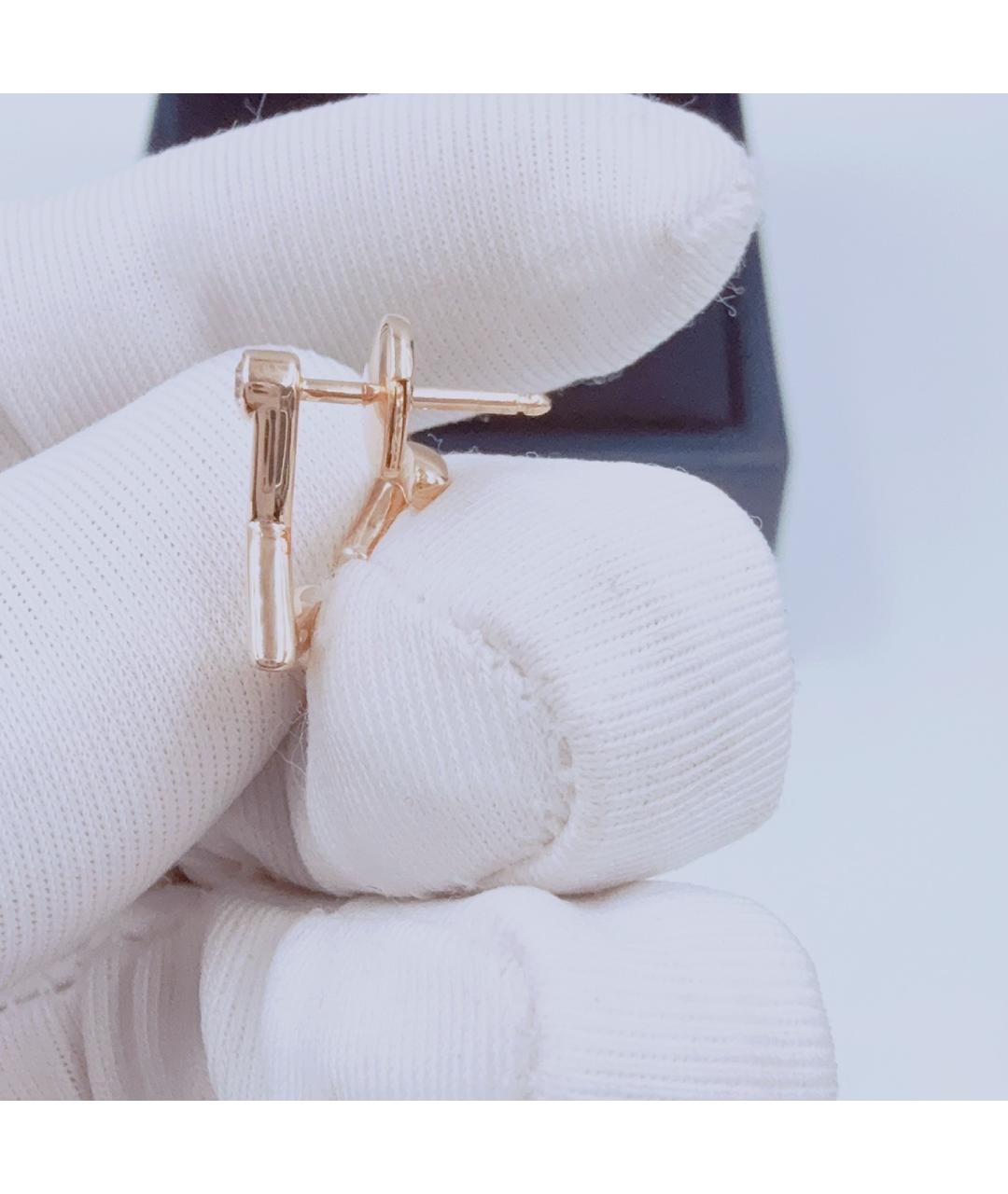 LOUIS VUITTON Розовые серьги из розового золота, фото 5