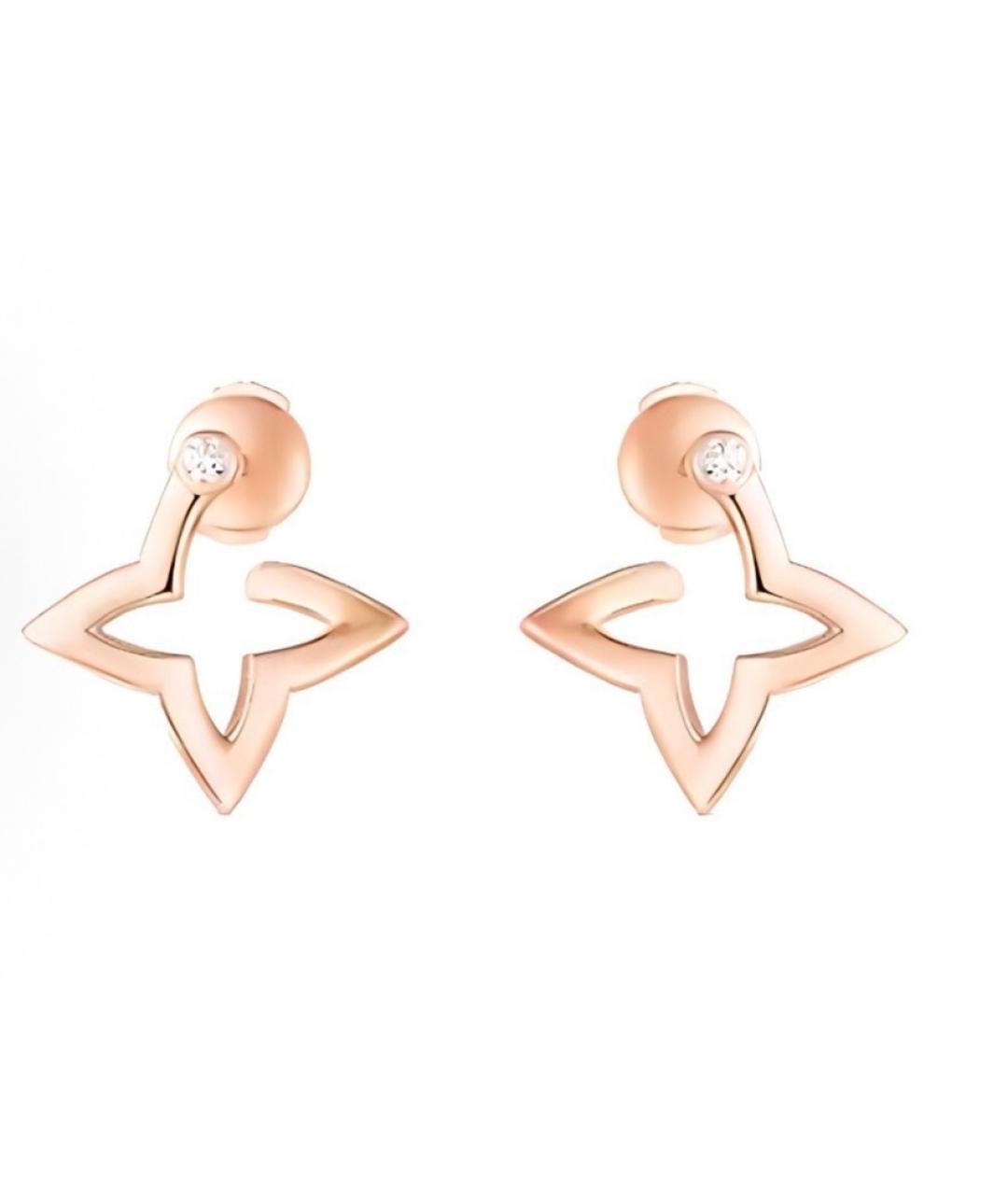 LOUIS VUITTON Розовые серьги из розового золота, фото 1