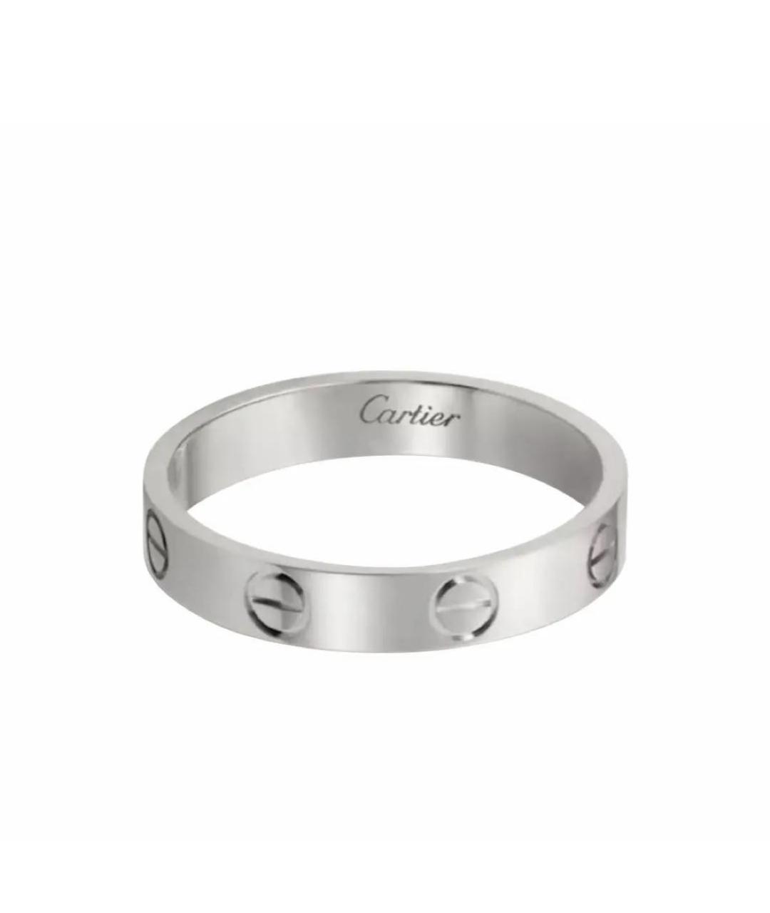 CARTIER Серебряное кольцо из белого золота, фото 1