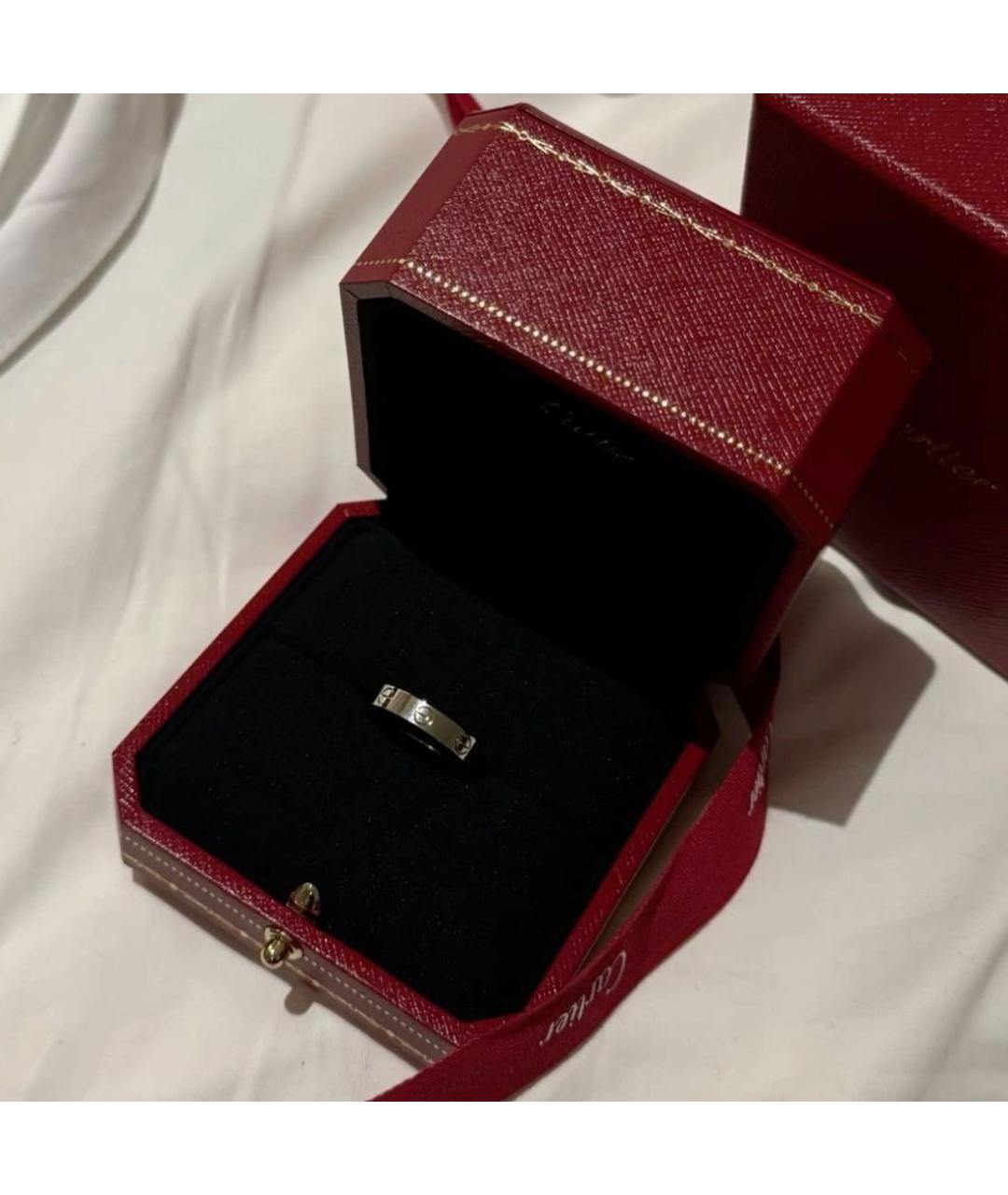 CARTIER Серебряное кольцо из белого золота, фото 2