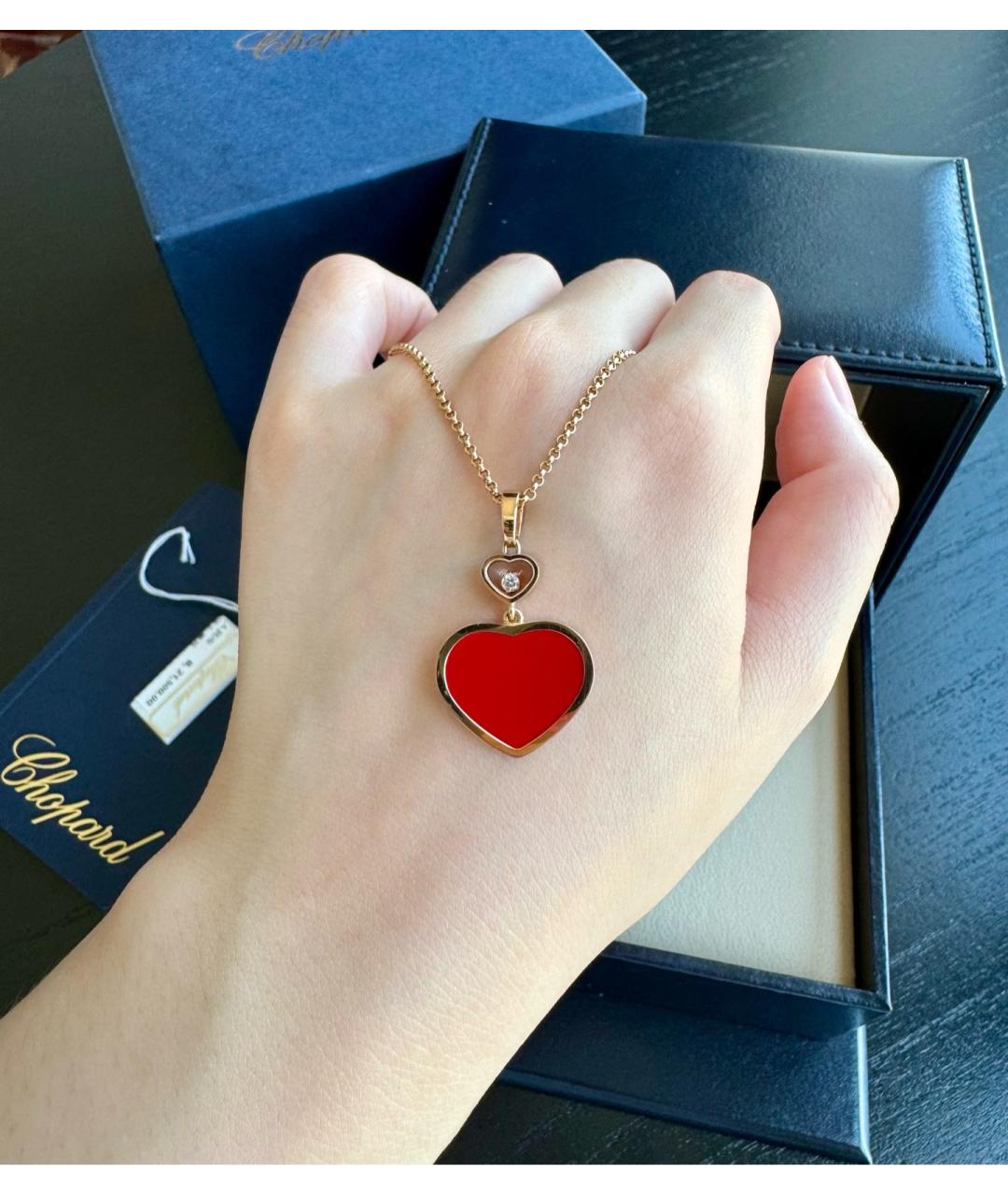 CHOPARD Золотое колье из розового золота, фото 5