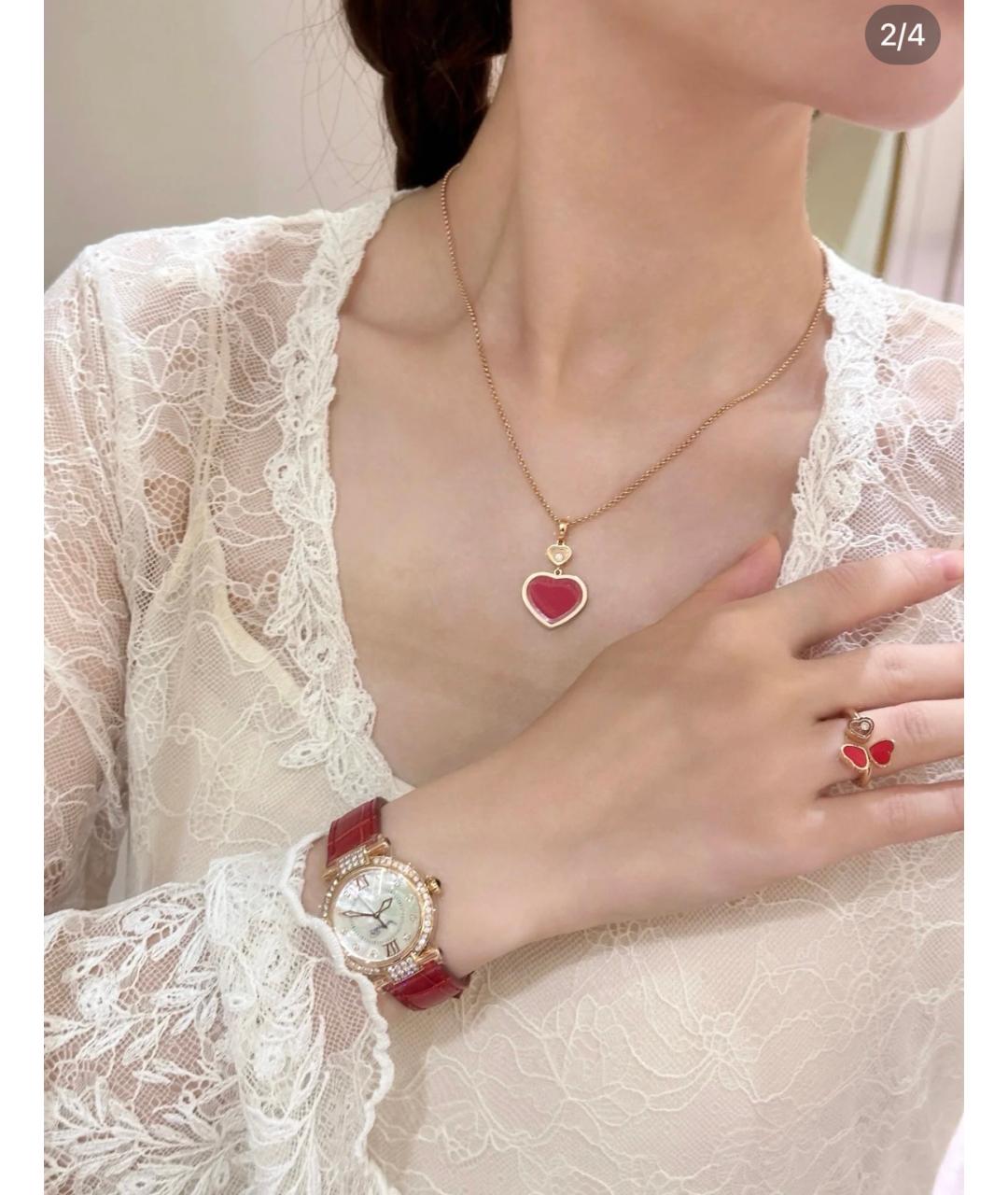 CHOPARD Золотое колье из розового золота, фото 7