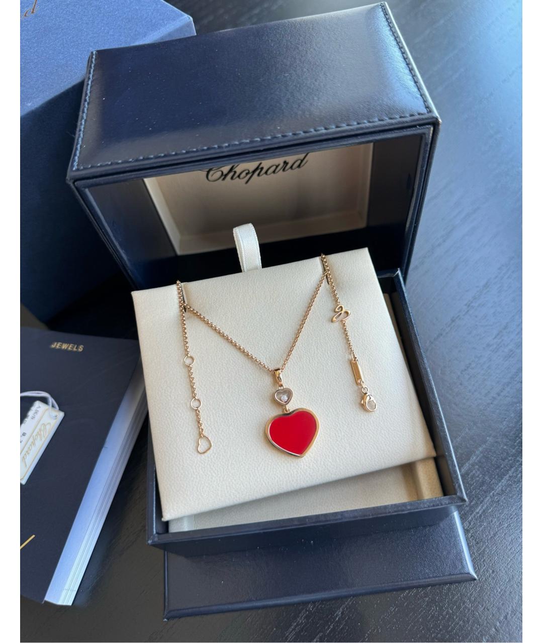 CHOPARD Золотое колье из розового золота, фото 4