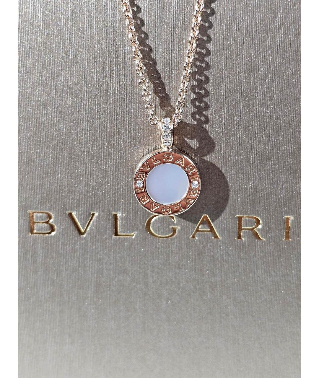 BVLGARI Золотое колье из розового золота, фото 3