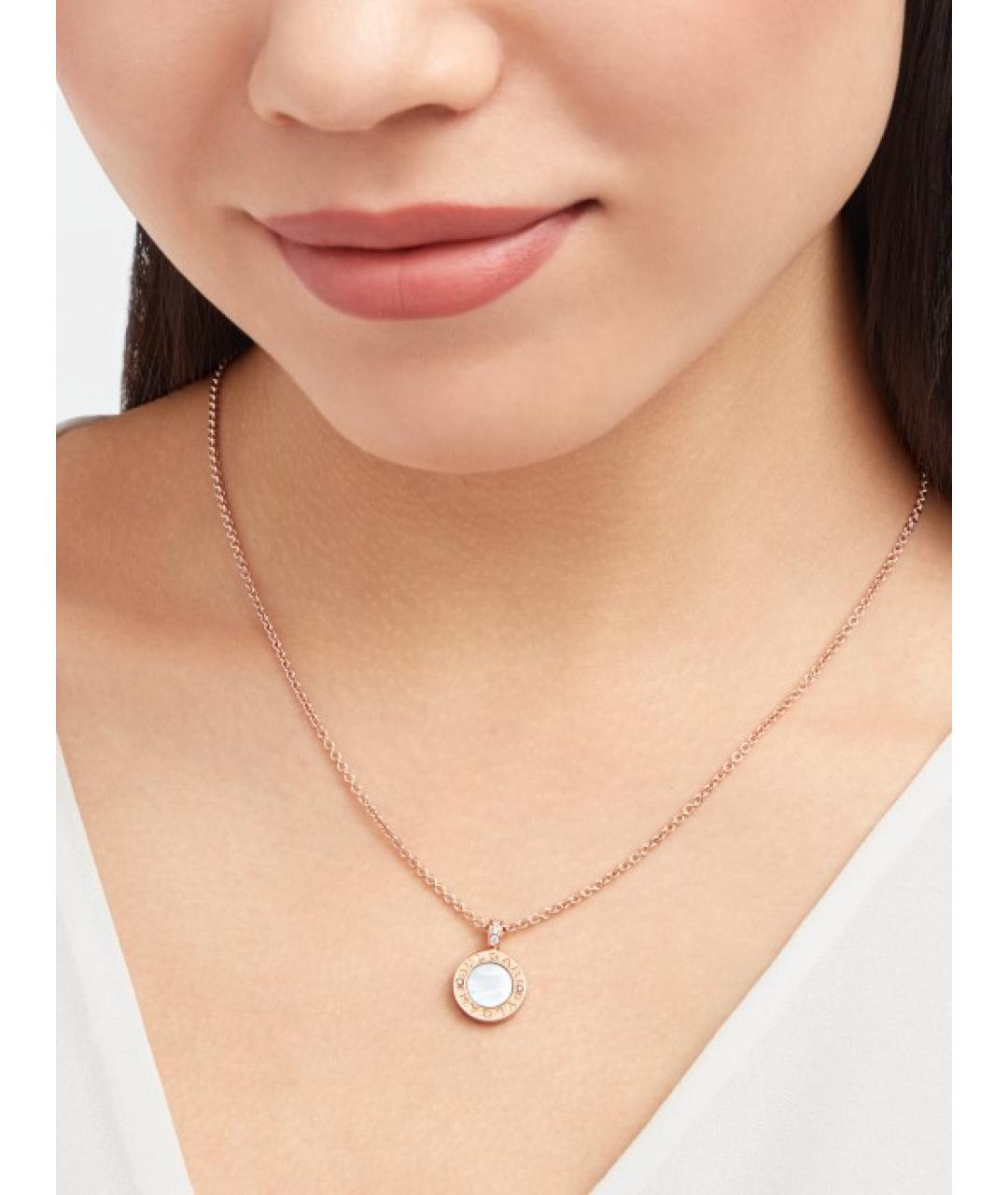 BVLGARI Золотое колье из розового золота, фото 4