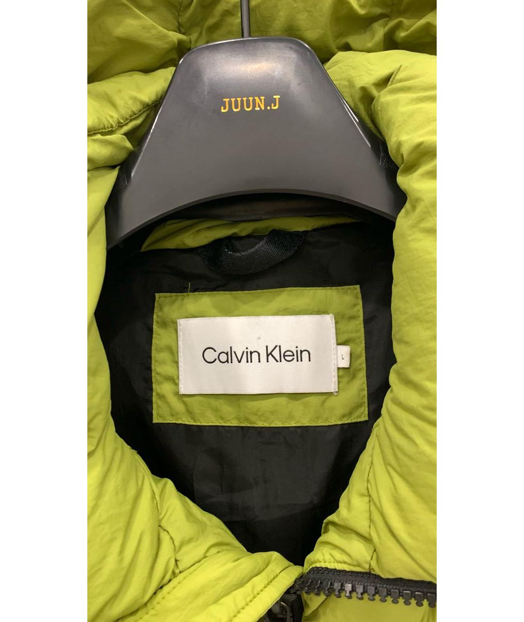 CALVIN KLEIN Зеленая куртка, фото 3
