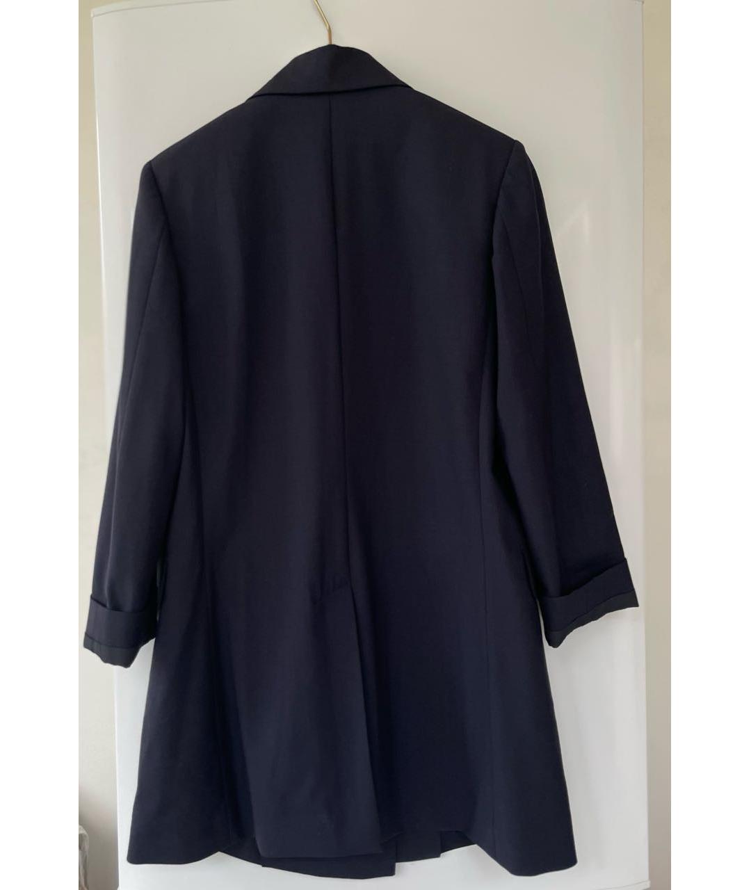 BRUNELLO CUCINELLI Темно-синий шерстяной жакет/пиджак, фото 2