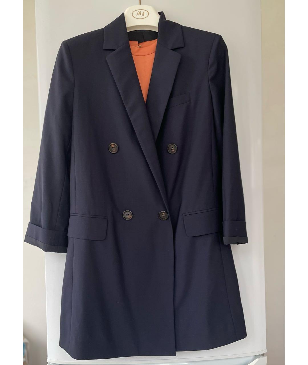 BRUNELLO CUCINELLI Темно-синий шерстяной жакет/пиджак, фото 9