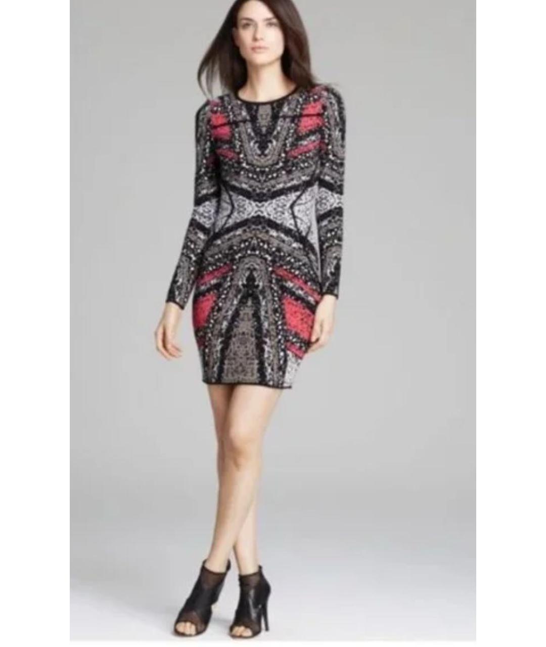 DIANE VON FURSTENBERG Мульти хлопко-эластановое платье, фото 2