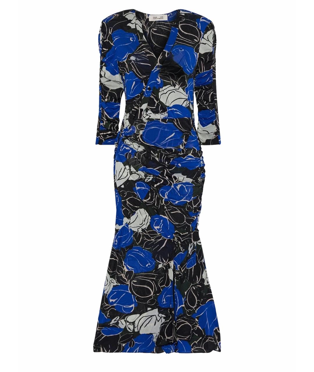 DIANE VON FURSTENBERG Мульти повседневное платье, фото 1
