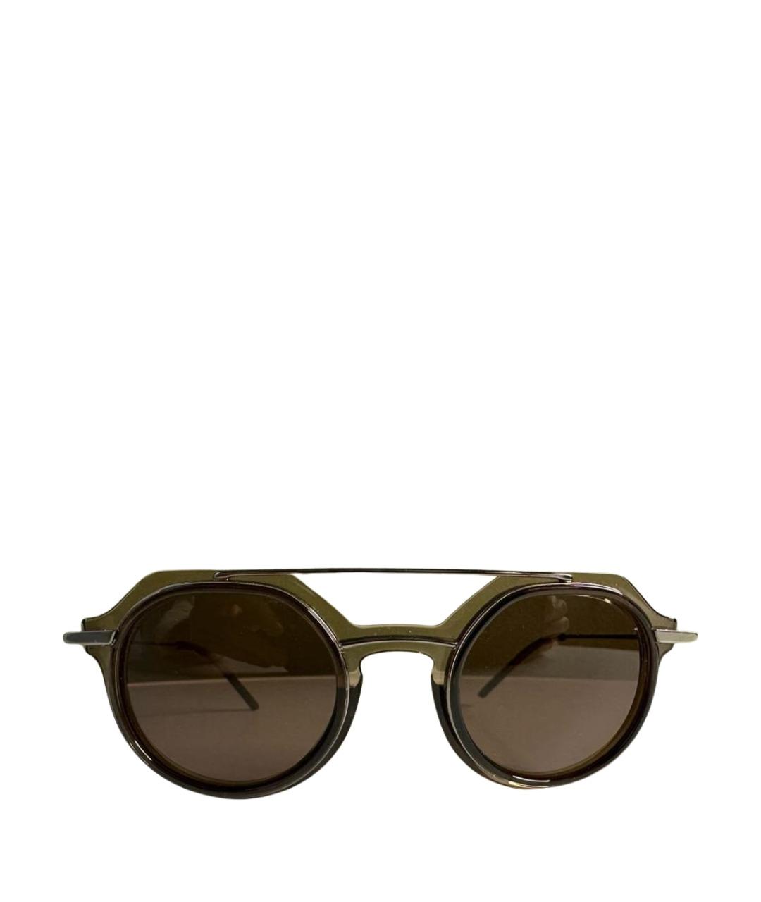 DOLCE&GABBANA Антрацитовые солнцезащитные очки, фото 1